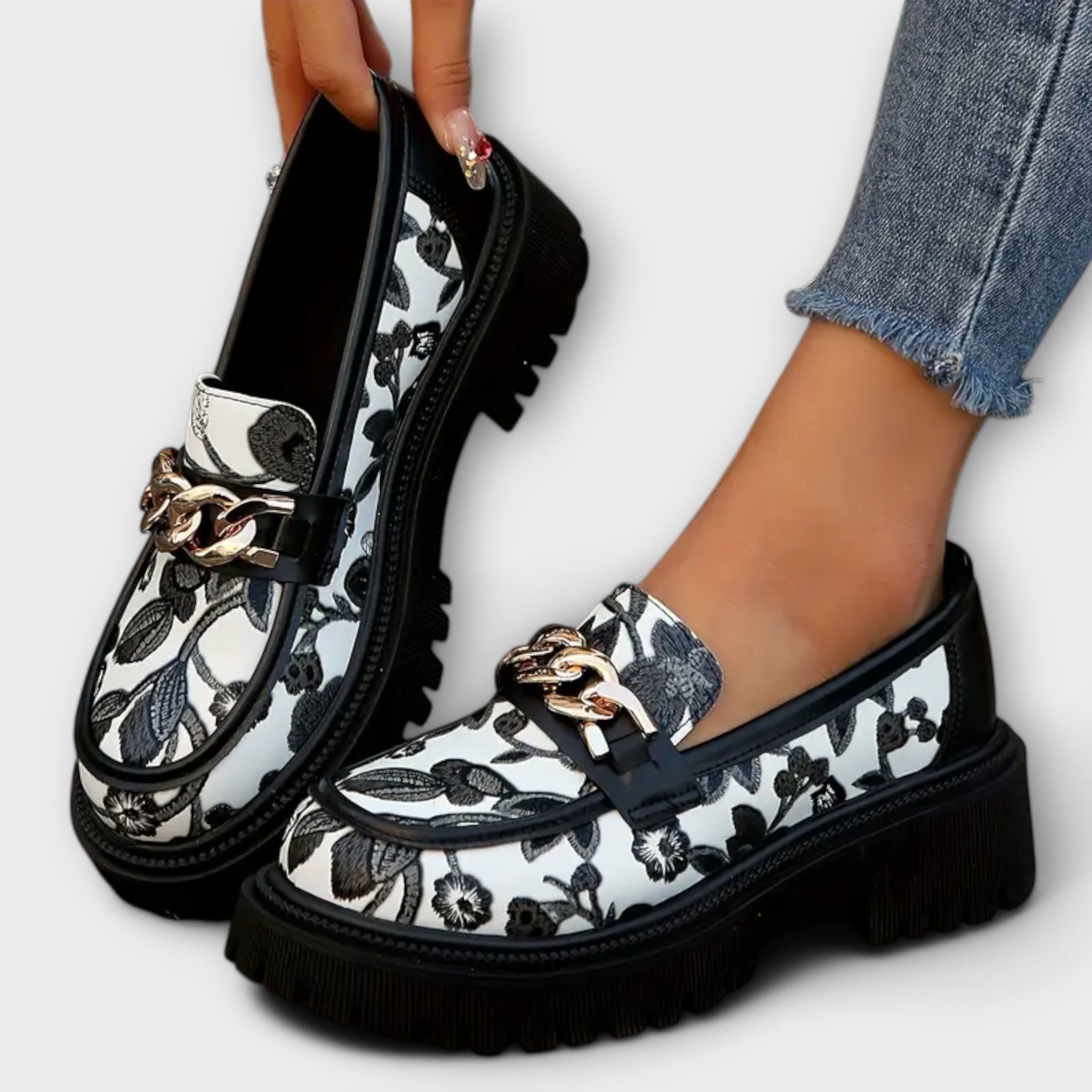 Sandra - Elegante Retro Slipper