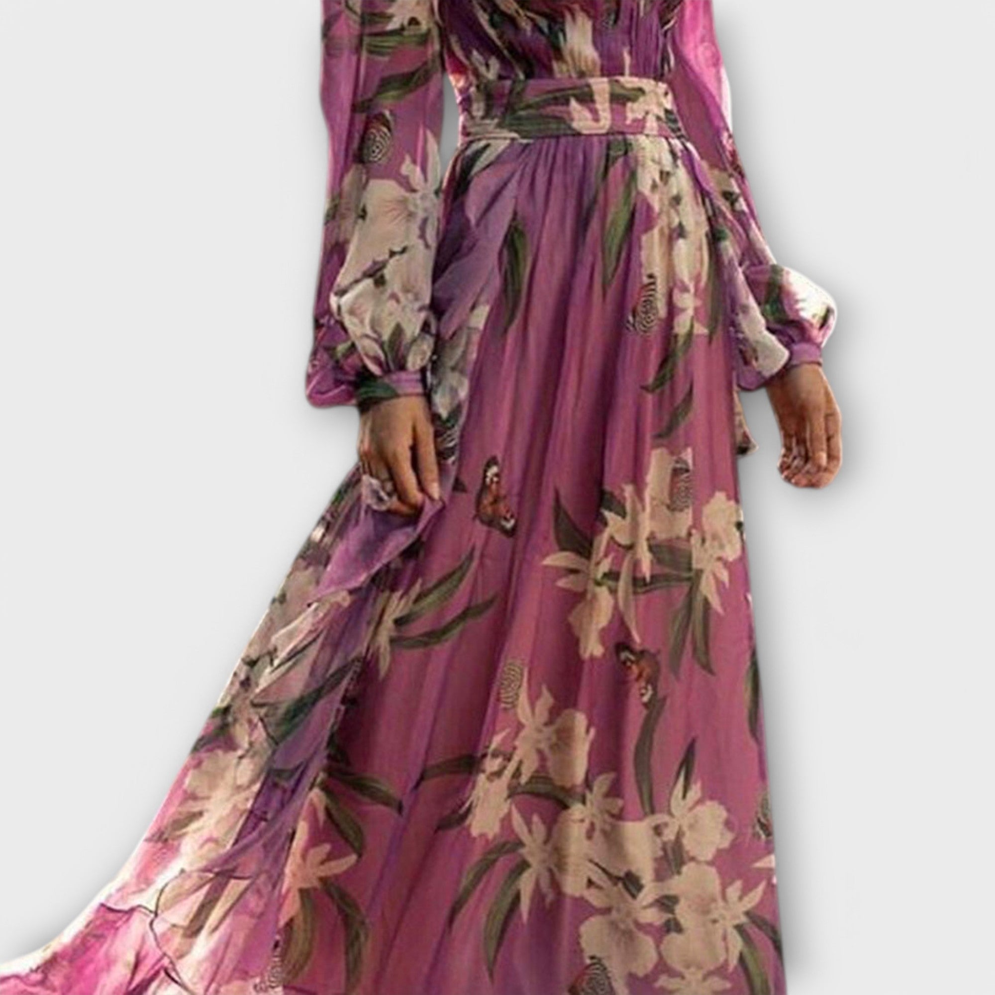 Hochwertiges Elegantes Maxikleid