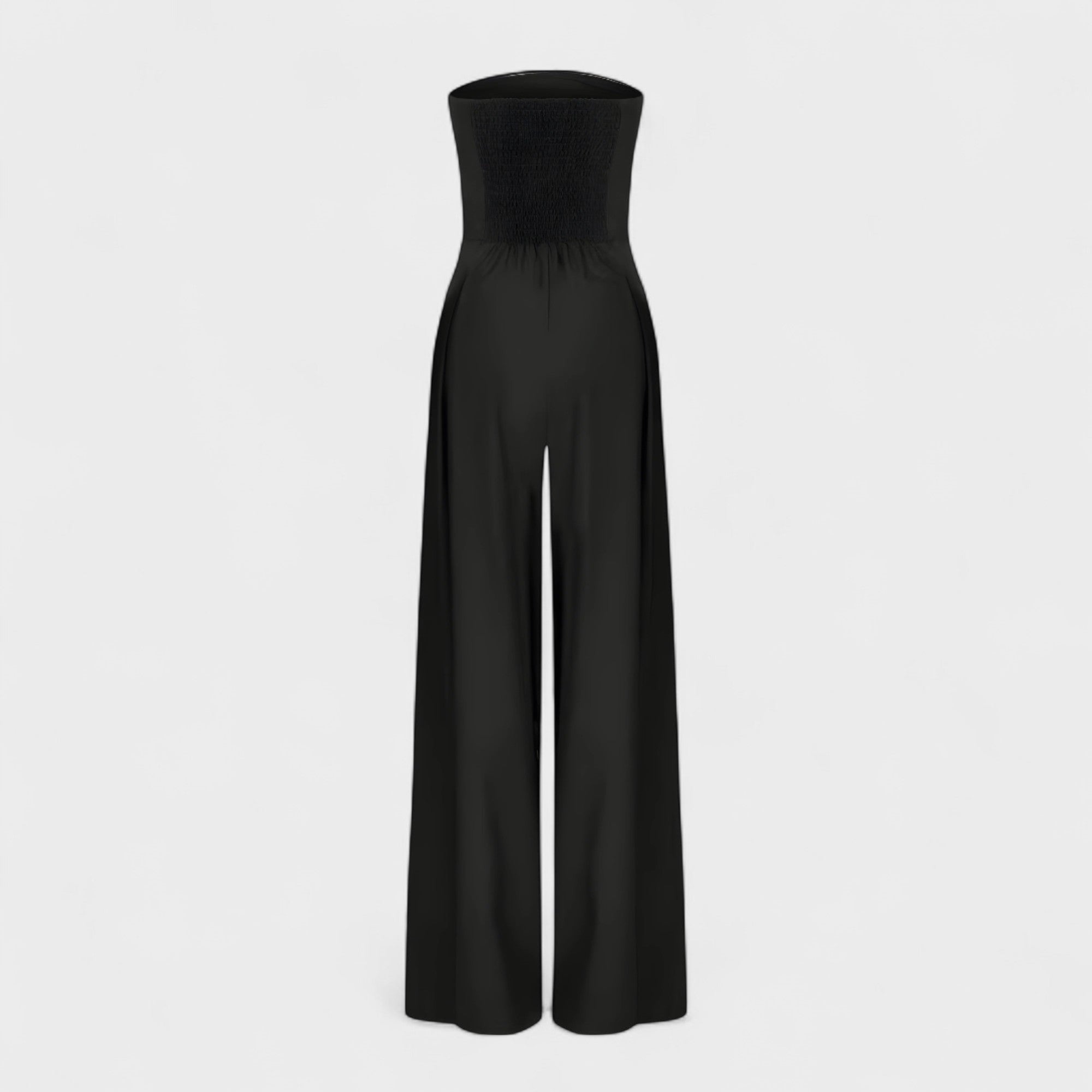 Veya | Strapless Weitbeiniger Jumpsuit