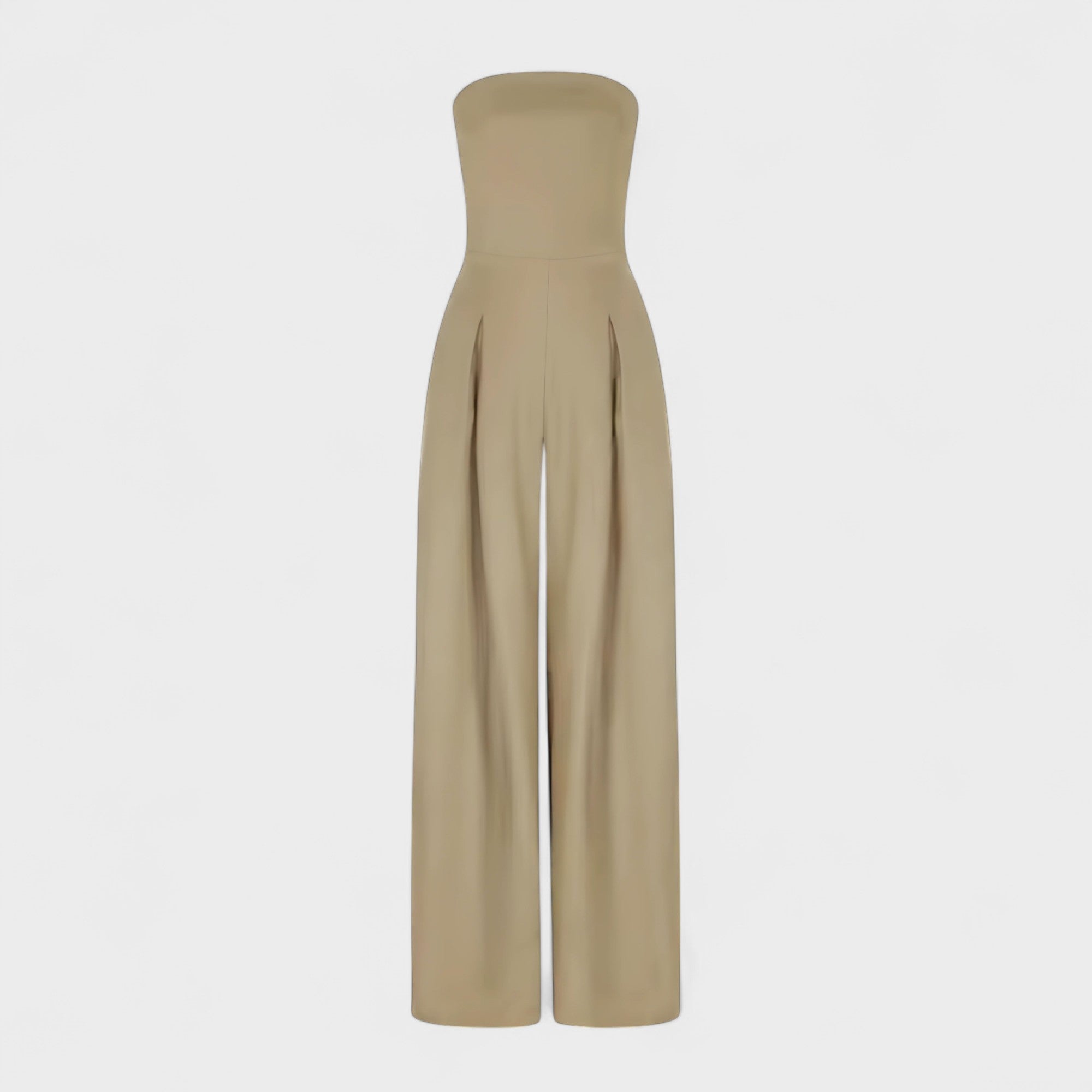 Veya | Strapless Weitbeiniger Jumpsuit