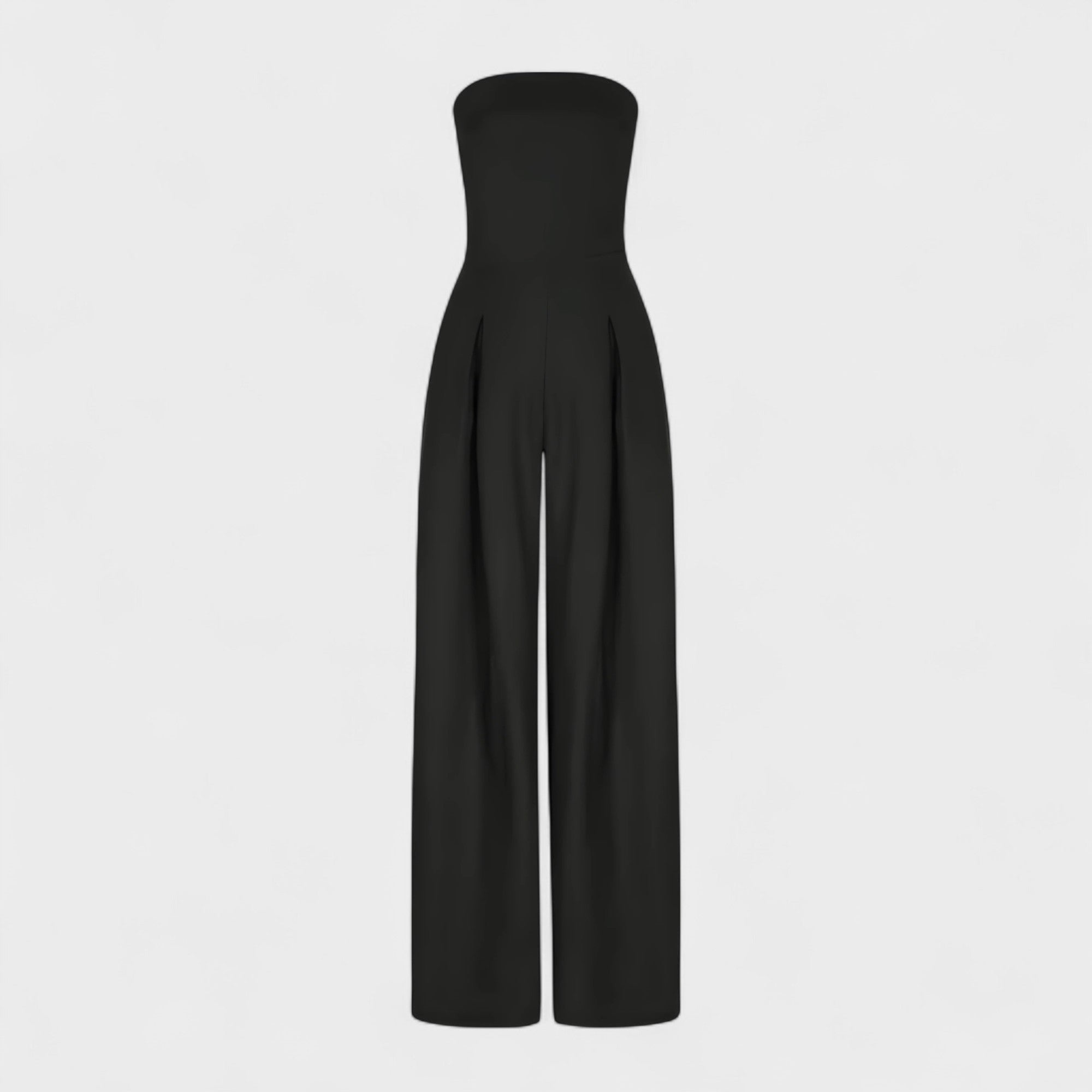 Veya | Strapless Weitbeiniger Jumpsuit