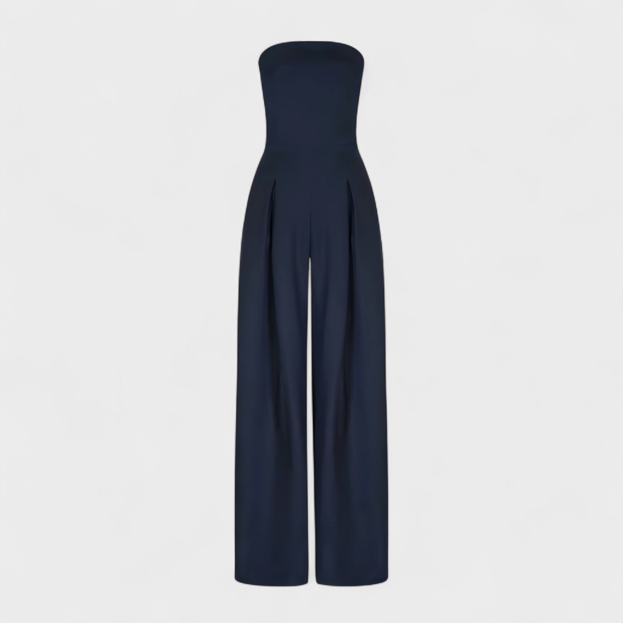 Veya | Strapless Weitbeiniger Jumpsuit