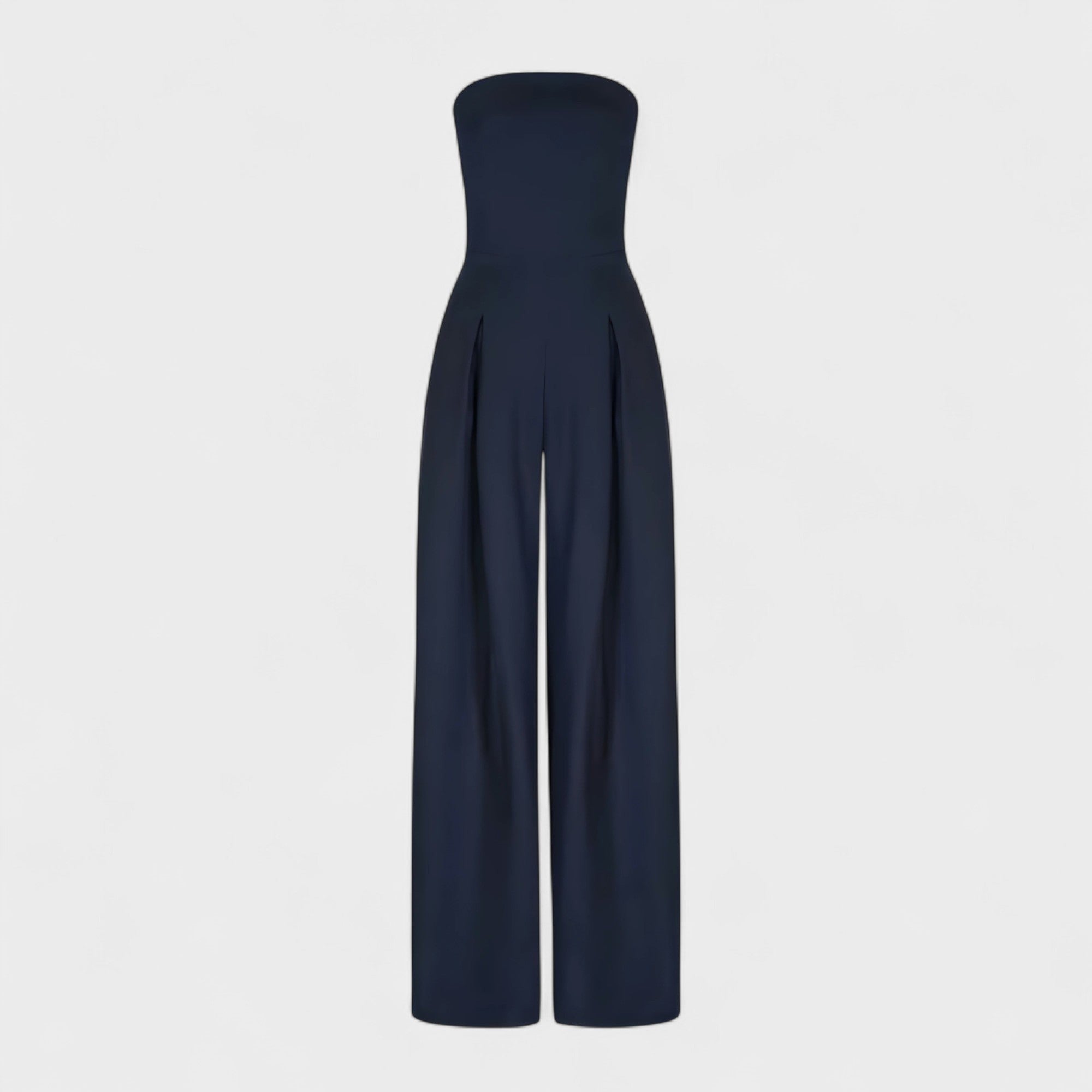 Veya | Strapless Weitbeiniger Jumpsuit