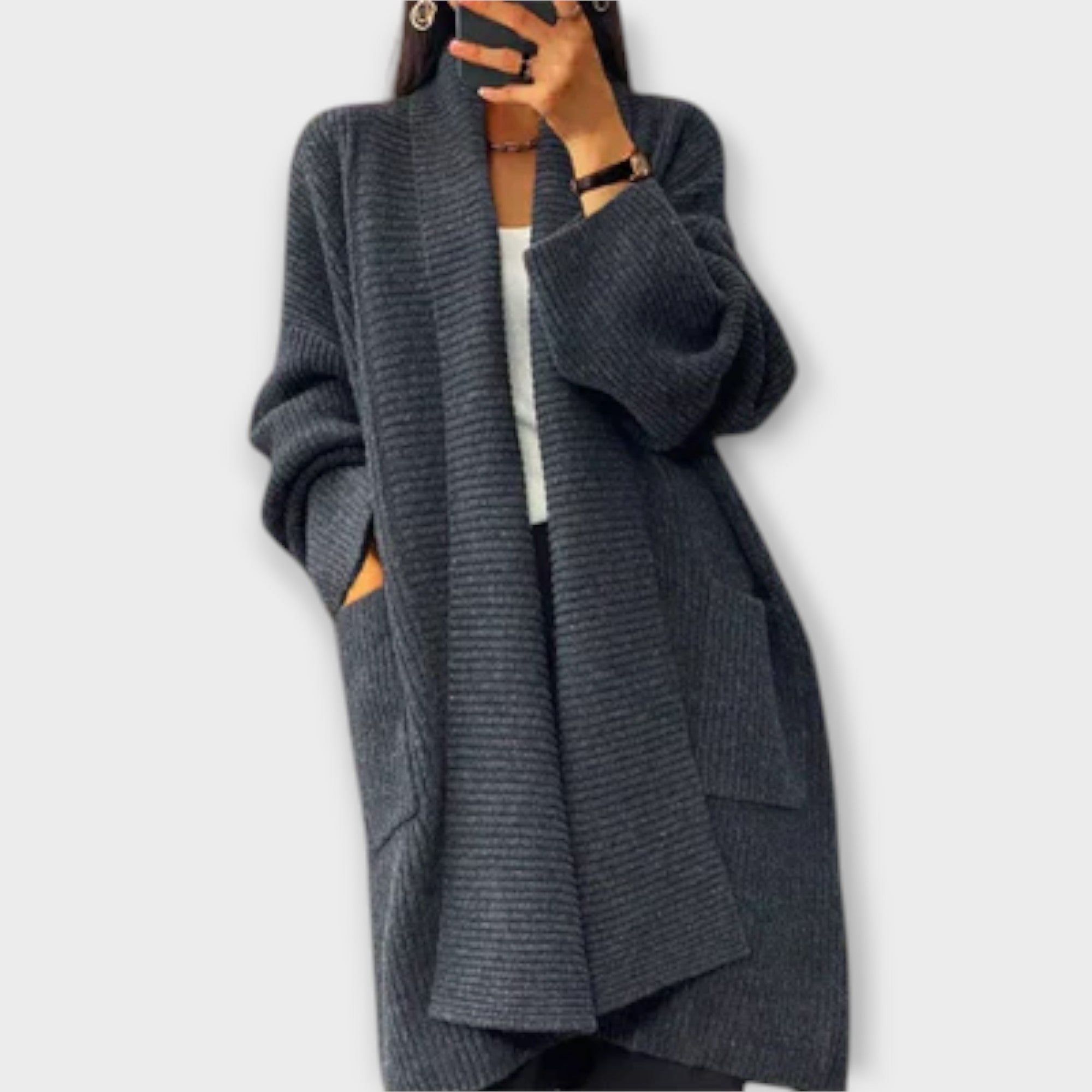 Euphemia - Long Knit Cardigan Nora Zurich