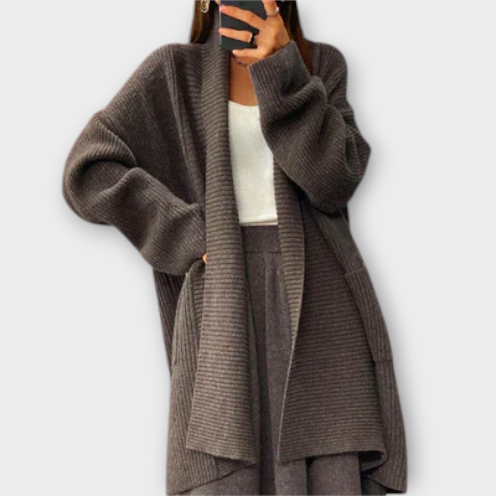 Euphemia - Long Knit Cardigan Nora Zurich