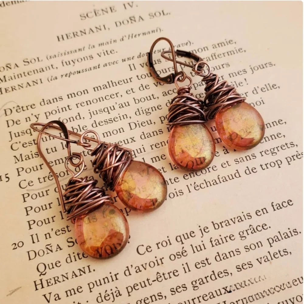 Boho-Ohrringe von Fireflies Nora Zurich