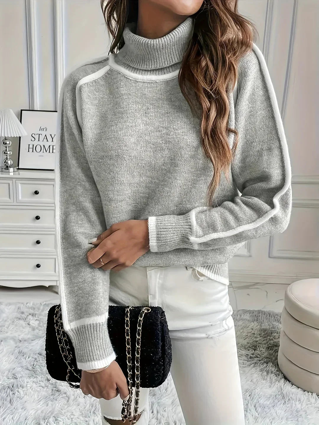 Myk Rollkragen Winterpullover