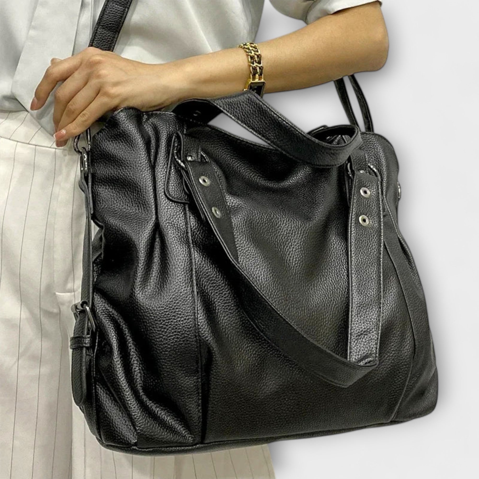Nora. - Elegante Hobo-Schultertasche