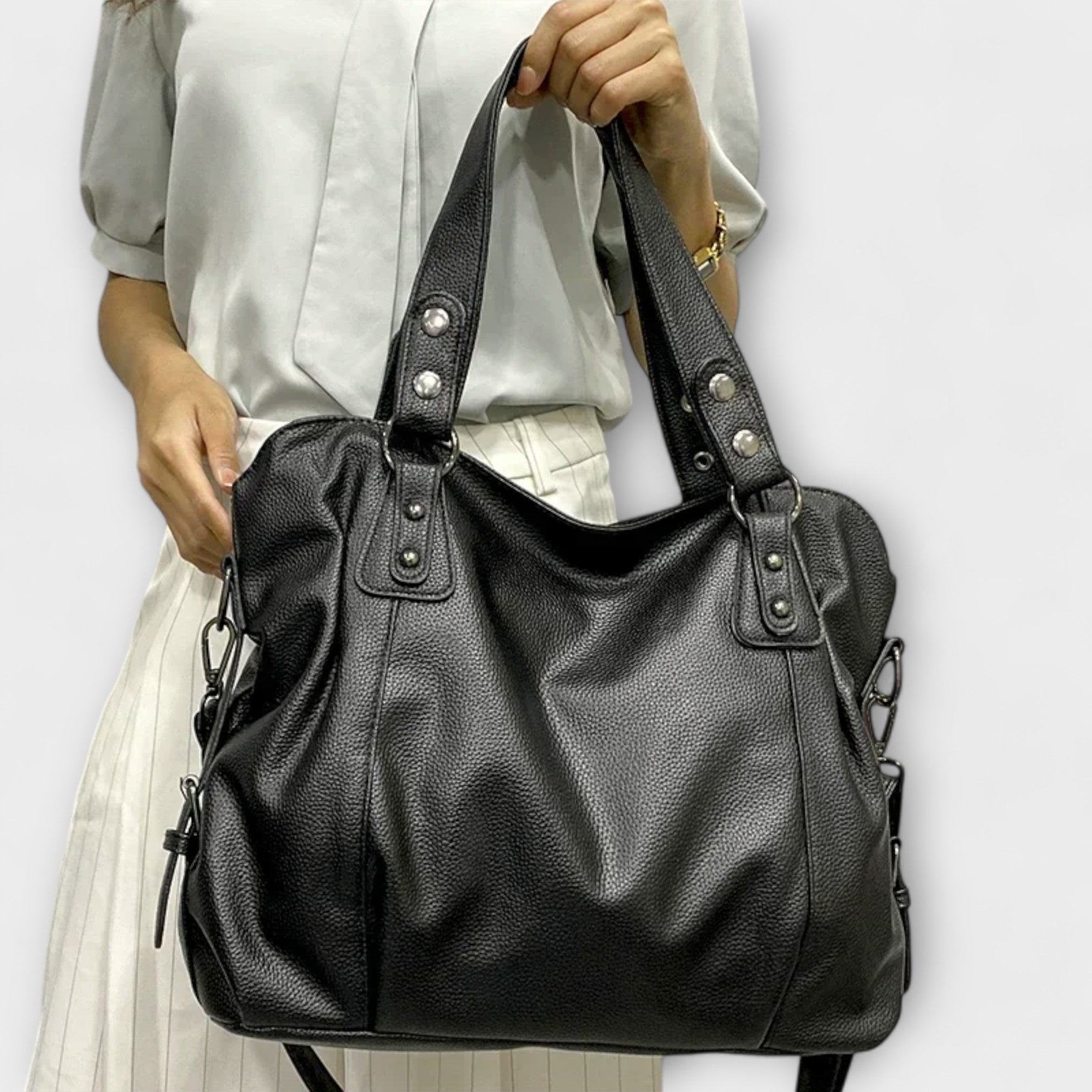 Nora. - Elegante Hobo-Schultertasche
