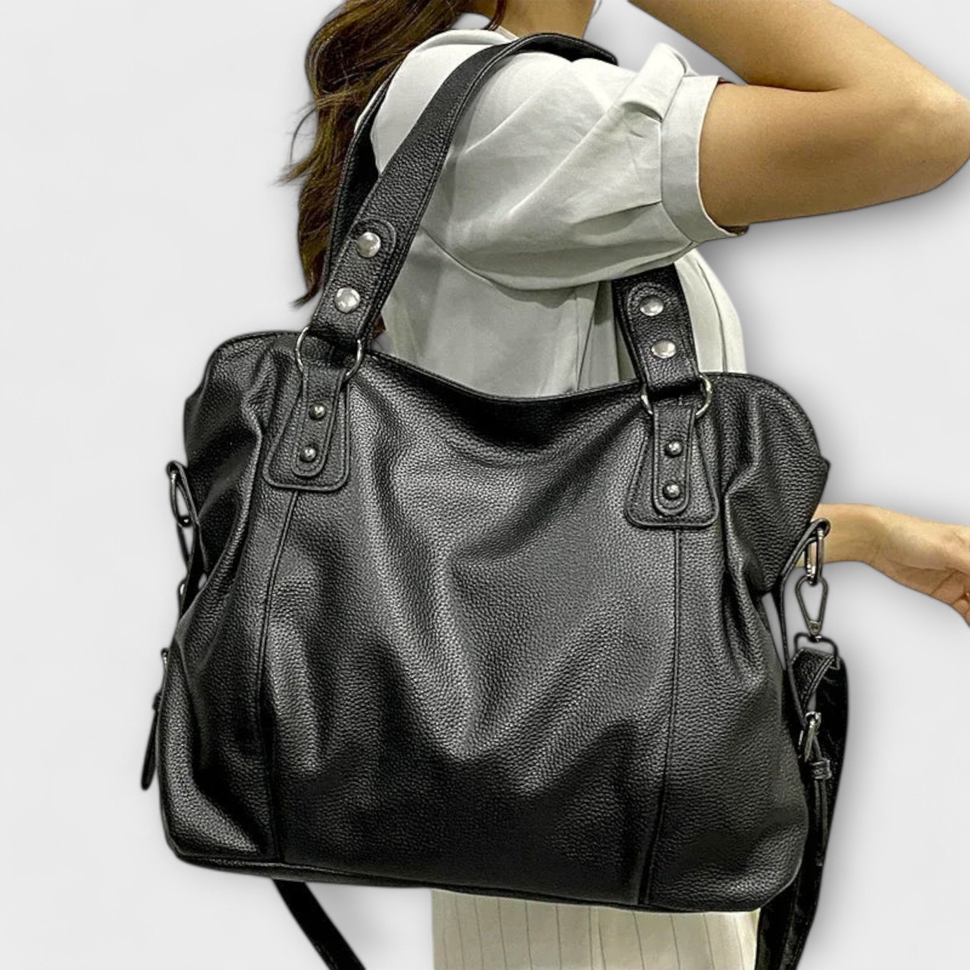 Nora. - Elegante Hobo-Schultertasche