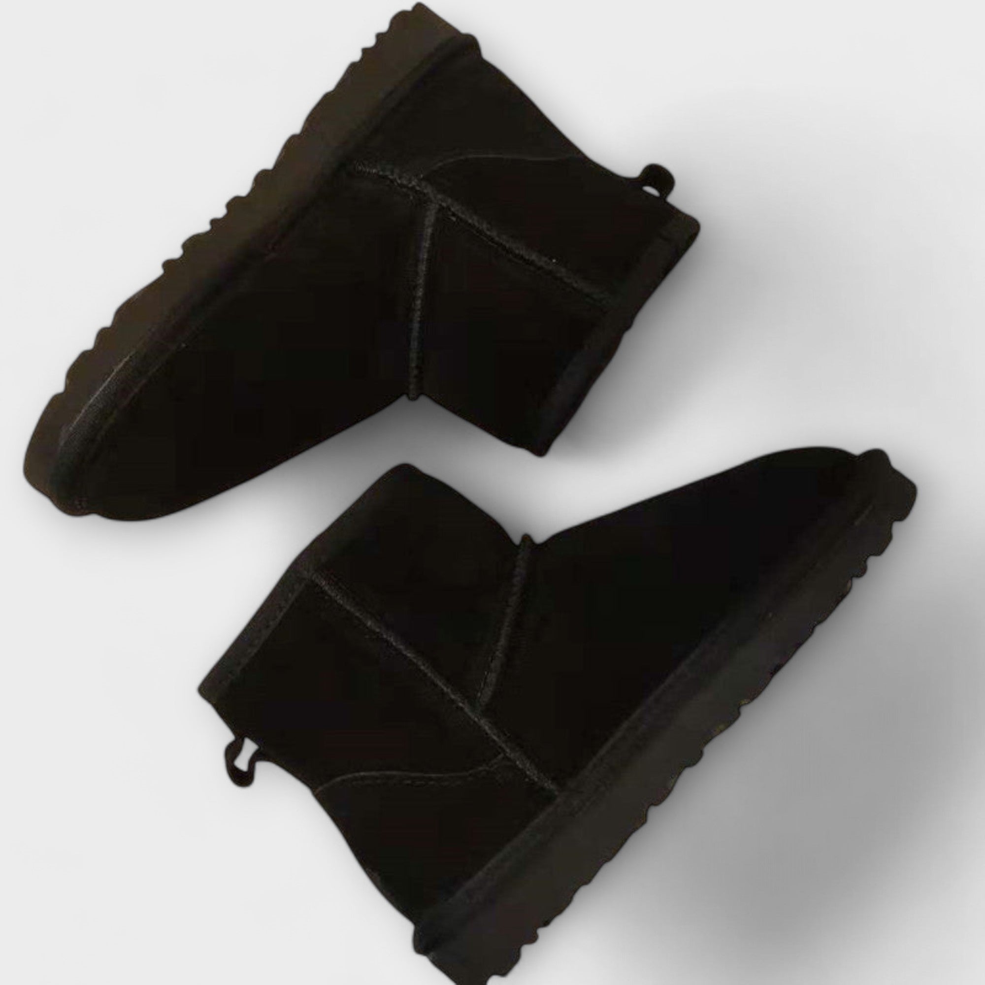 Echte Leder Ankle Snow Boots