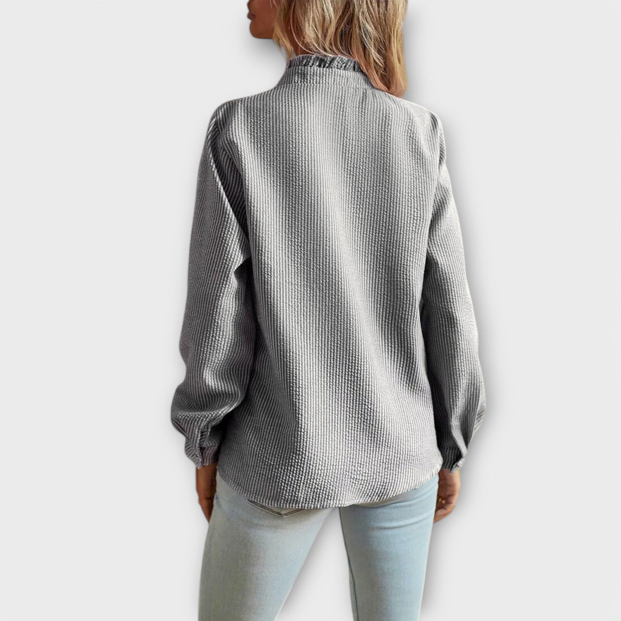 Lily - Elegante Bluse mit langen Ärmeln