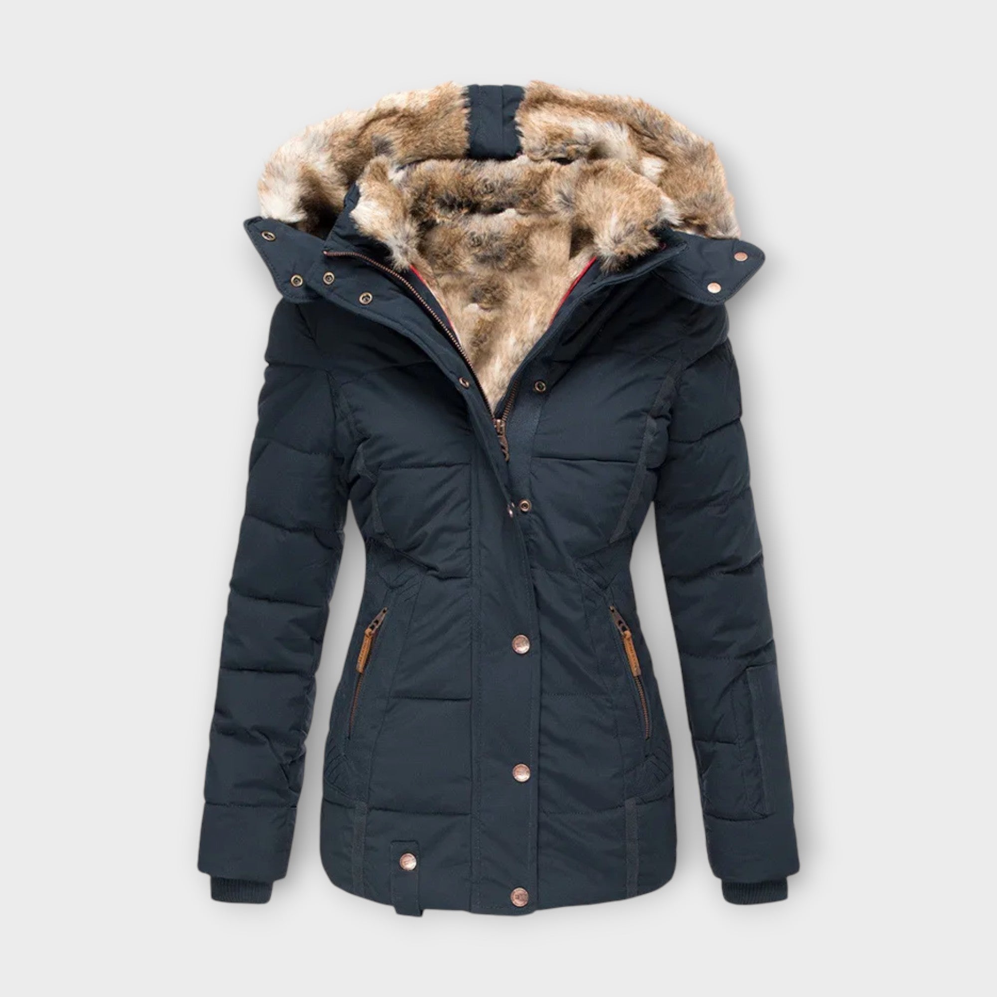 Emina – Eine gemütliche Jacke mit Fellfutter
