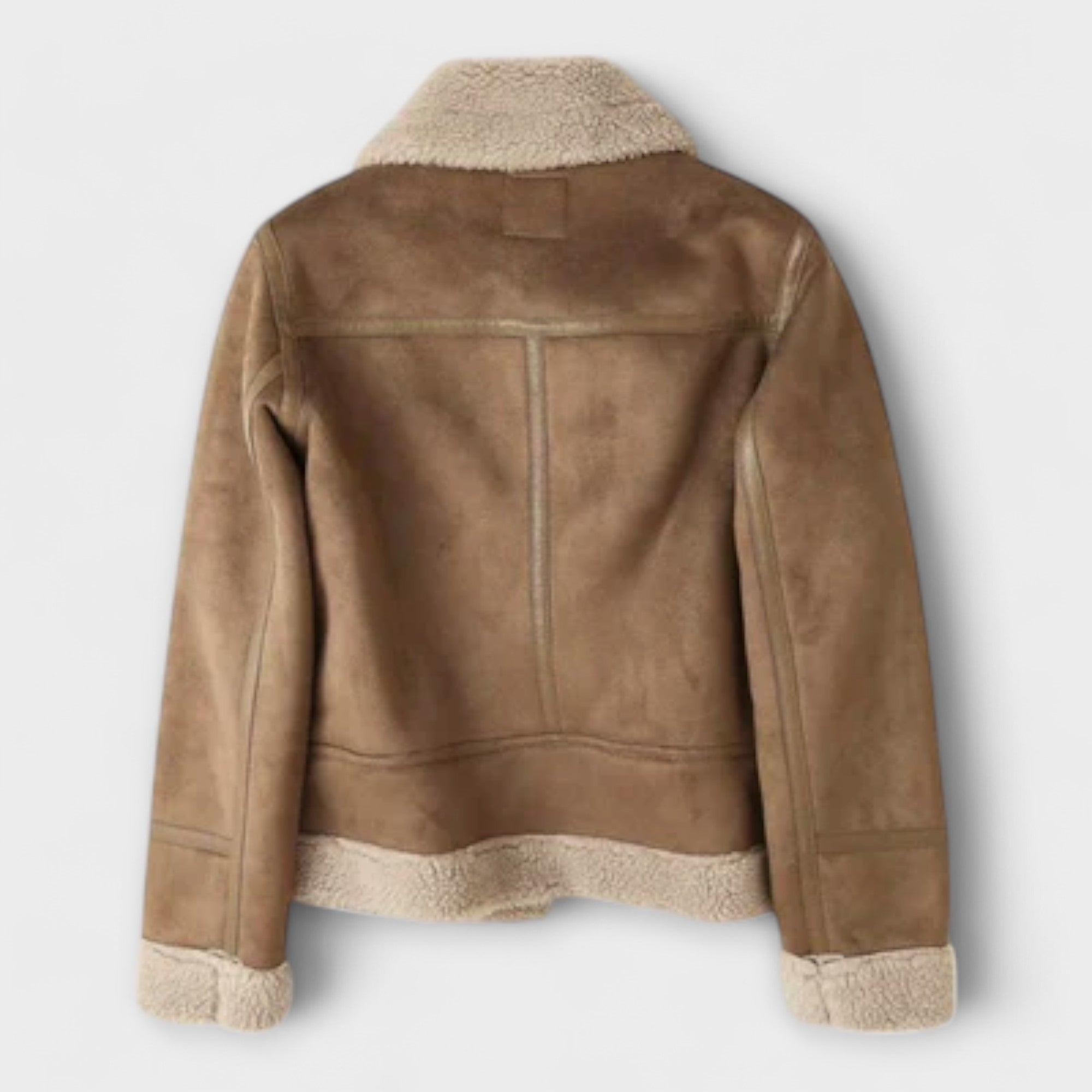 Aurora Lammfell Wildleder Pilotenjacke Nora Zurich
