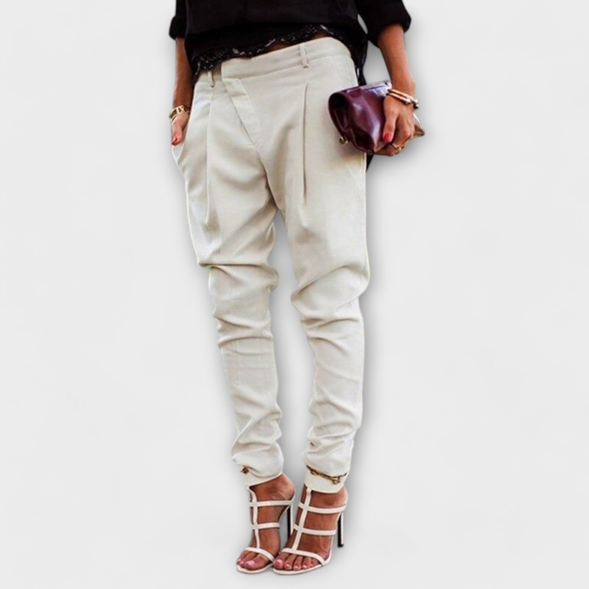 Mira – Elegante Hochtaillierte Hose