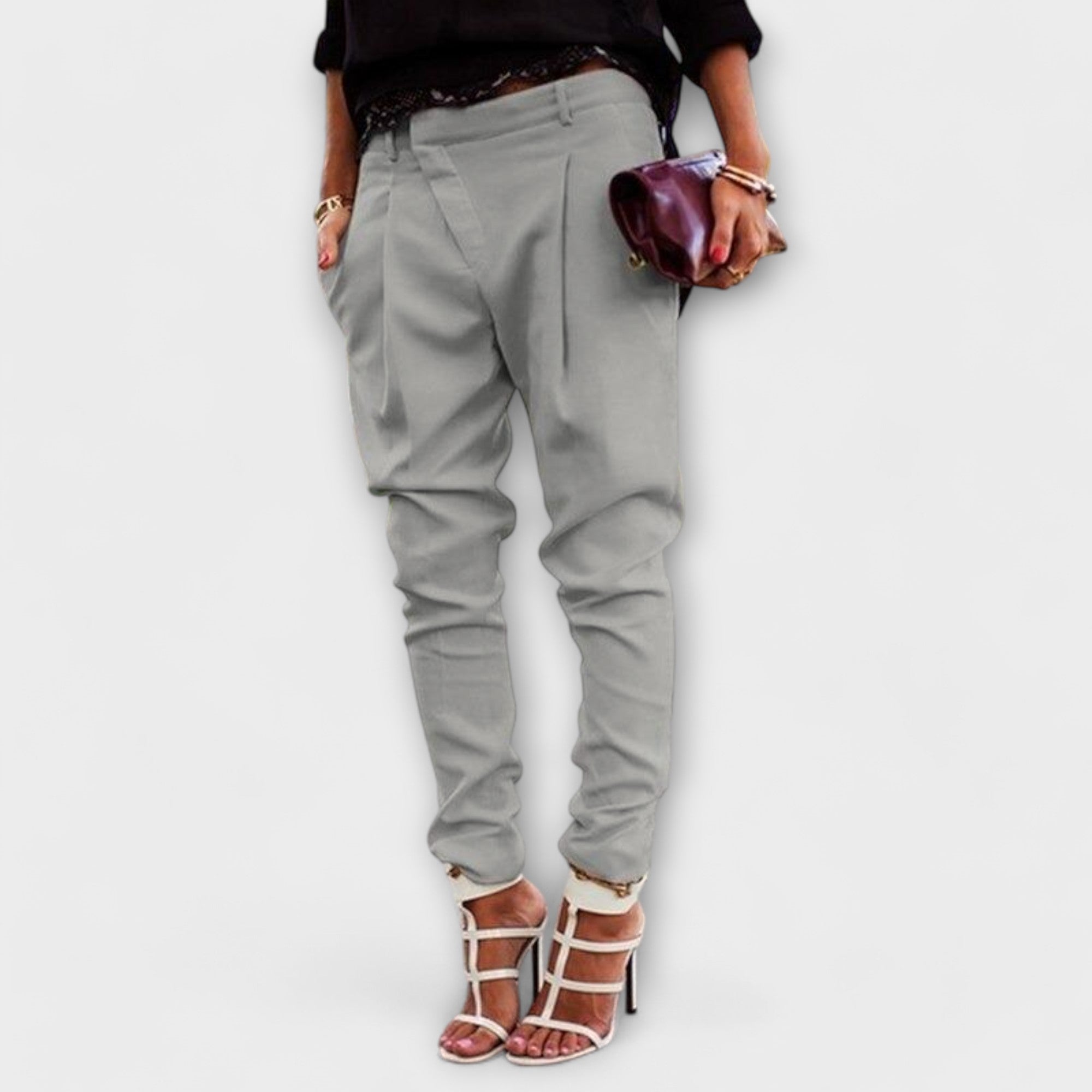 Mira – Elegante Hochtaillierte Hose