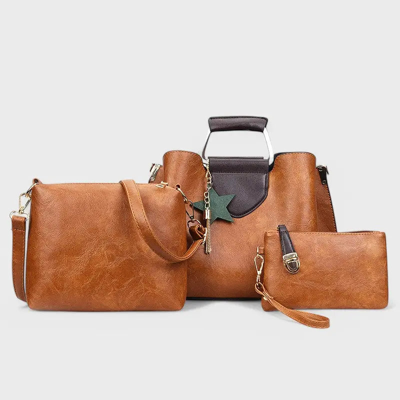 Nora. - 3-teiliges Taschen-Set mit Stern Nora Zurich