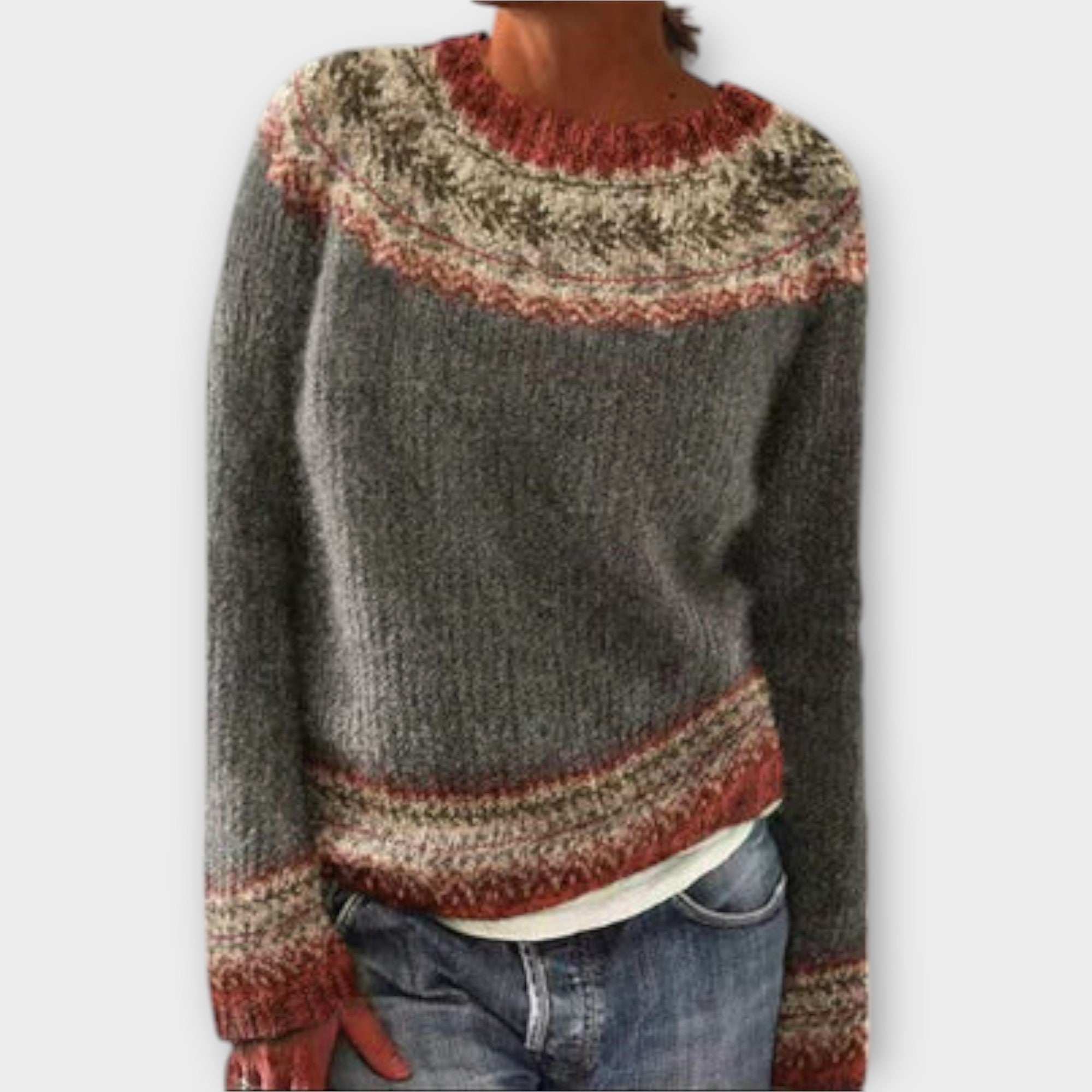 Retro Damen Strickpullover Nora Zurich