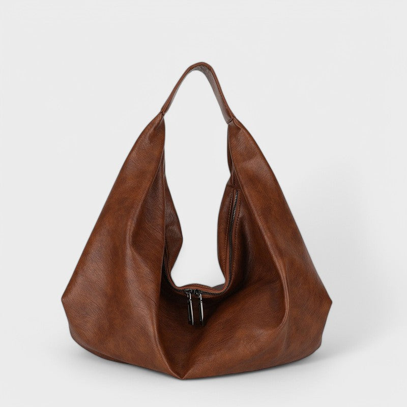 Nora. - Geräumige Dreieck Hobo Tasche
