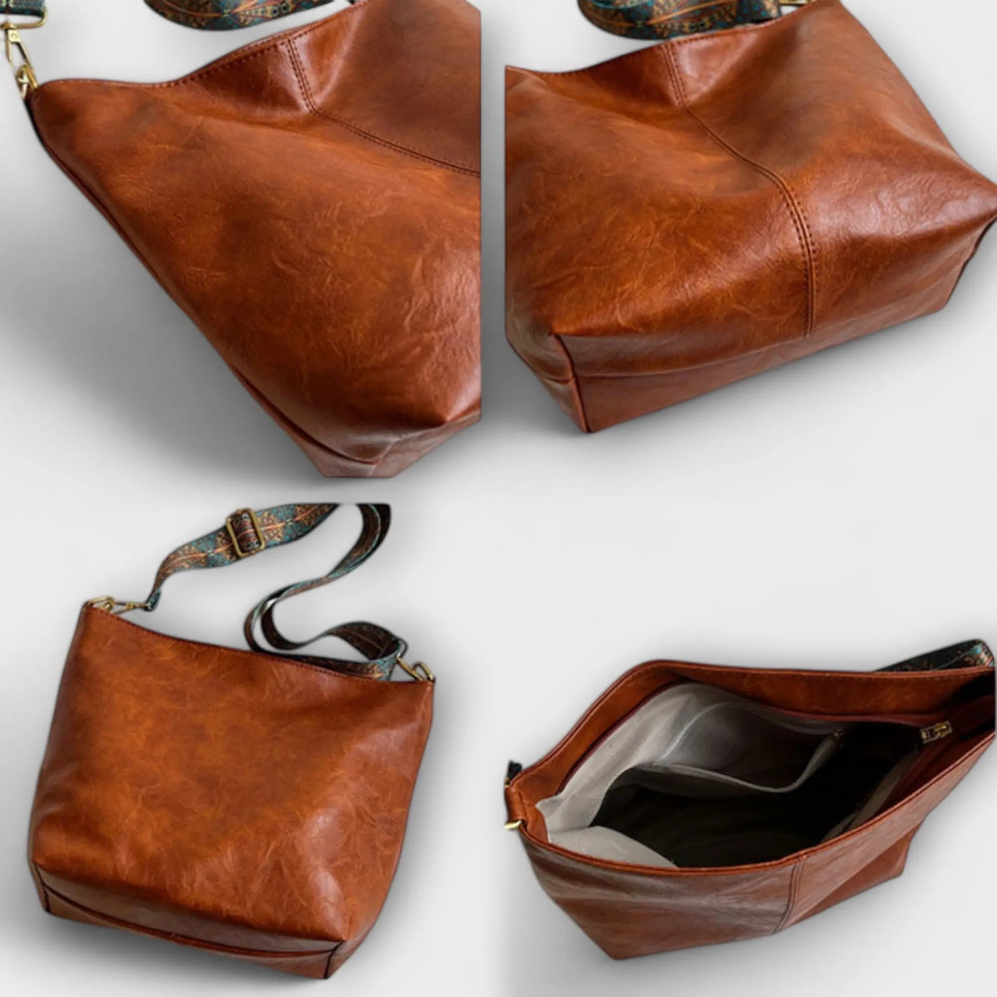 Nora. - Elegante Vintage-Handtasche Nora Zurich