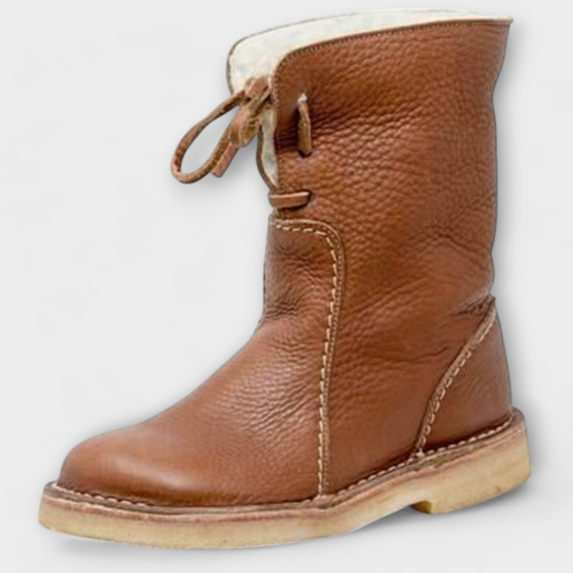 Wasserdichte Stiefel mit Wollfutter