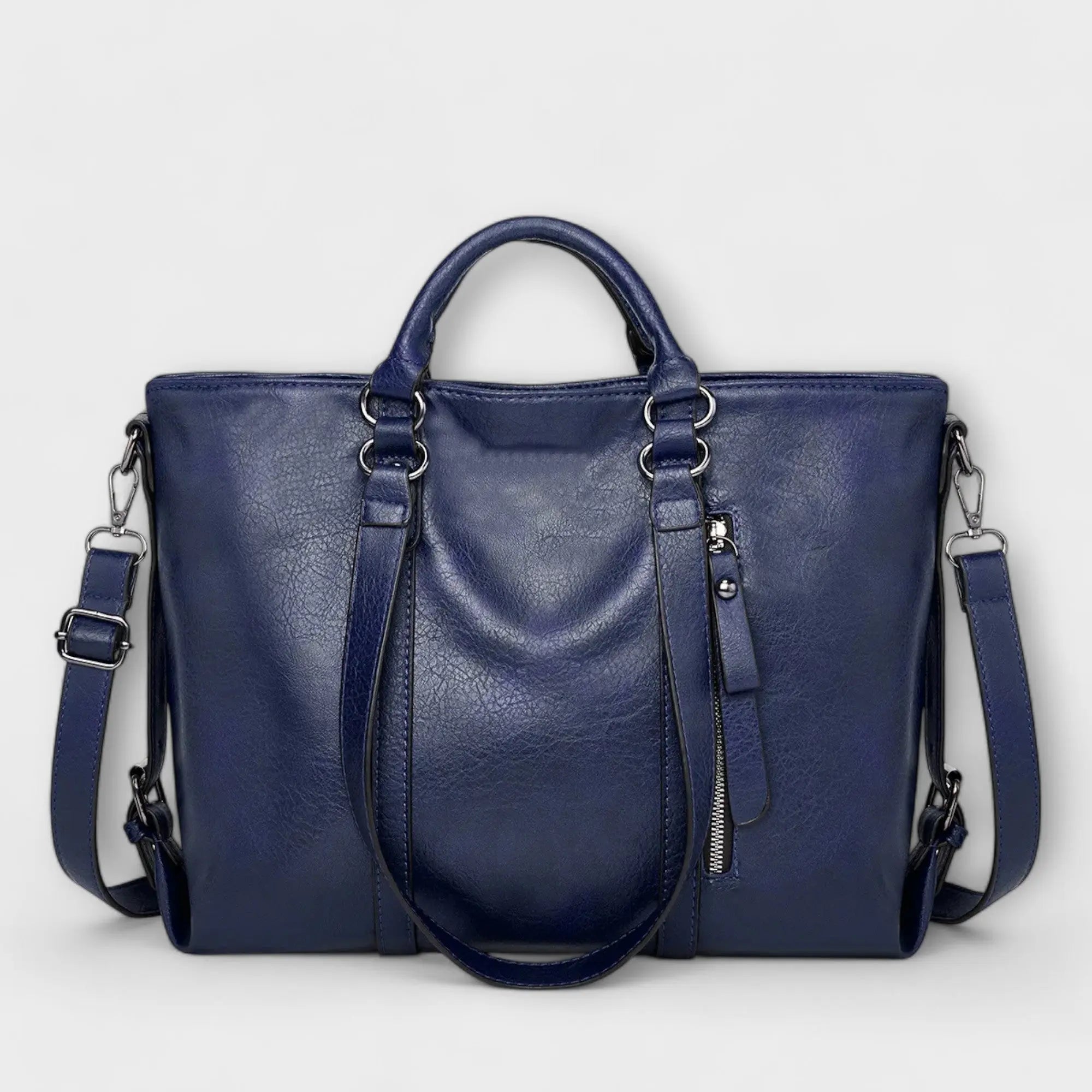 Nora. - Große Lederhandtasche Nora Zurich