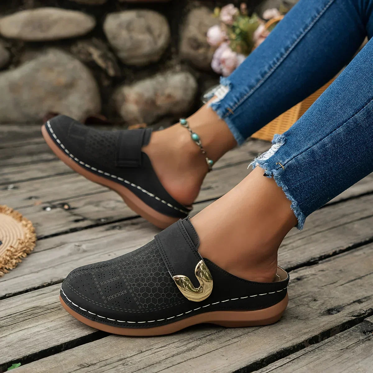 Caprielle™ | Schicke, unterstützende Keilsandalen