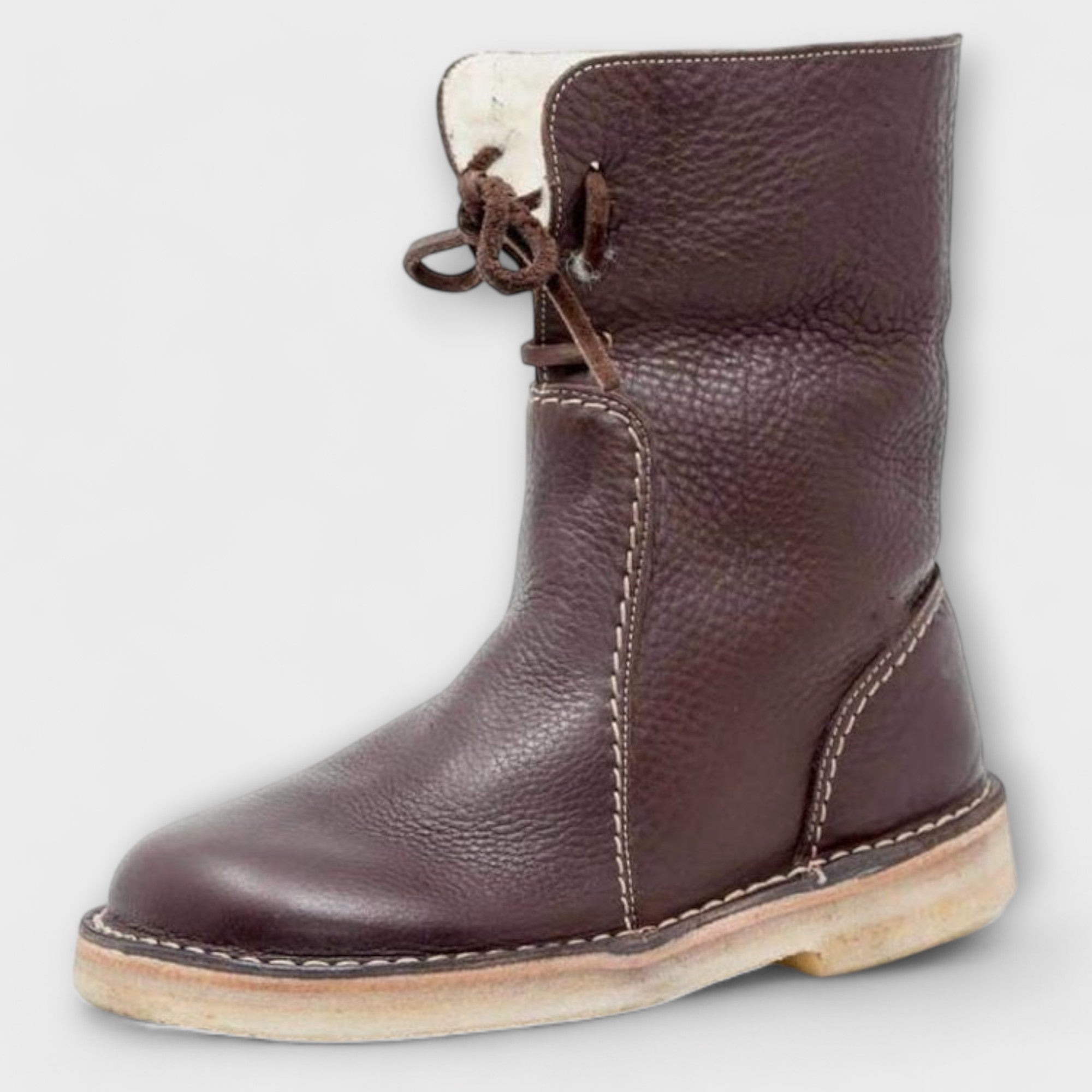 Wasserdichte Stiefel mit Wollfutter