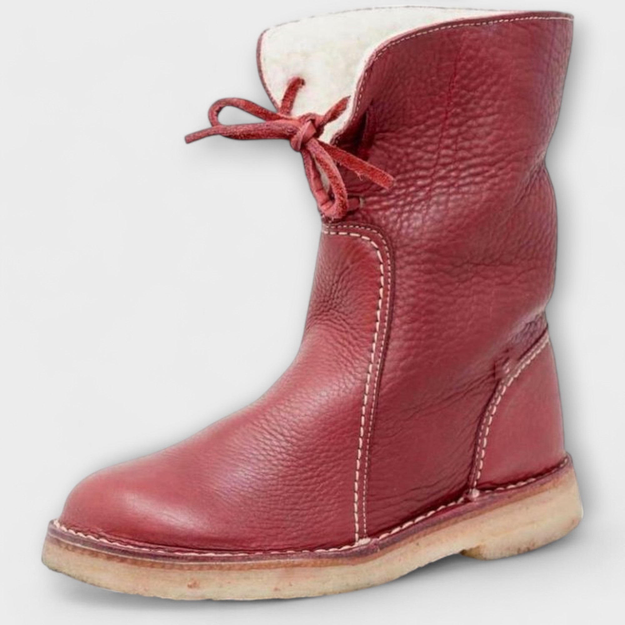 Wasserdichte Stiefel mit Wollfutter