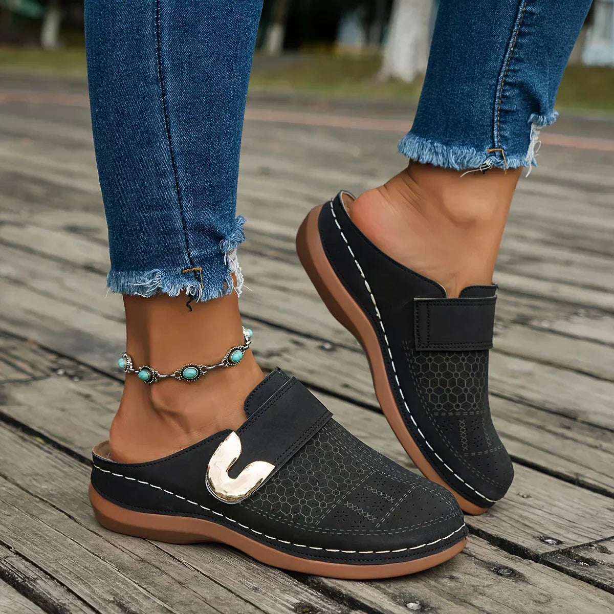 Caprielle™ | Schicke, unterstützende Keilsandalen