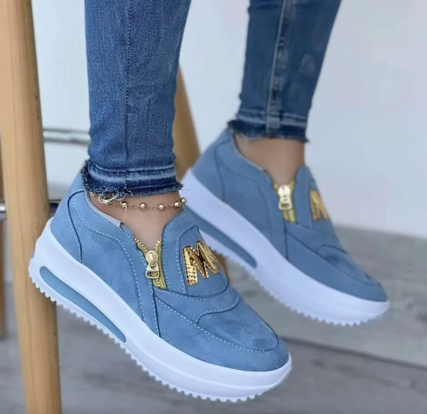 ZipStep Sneakers - Für stilvolle & schmerzfreie Schritte