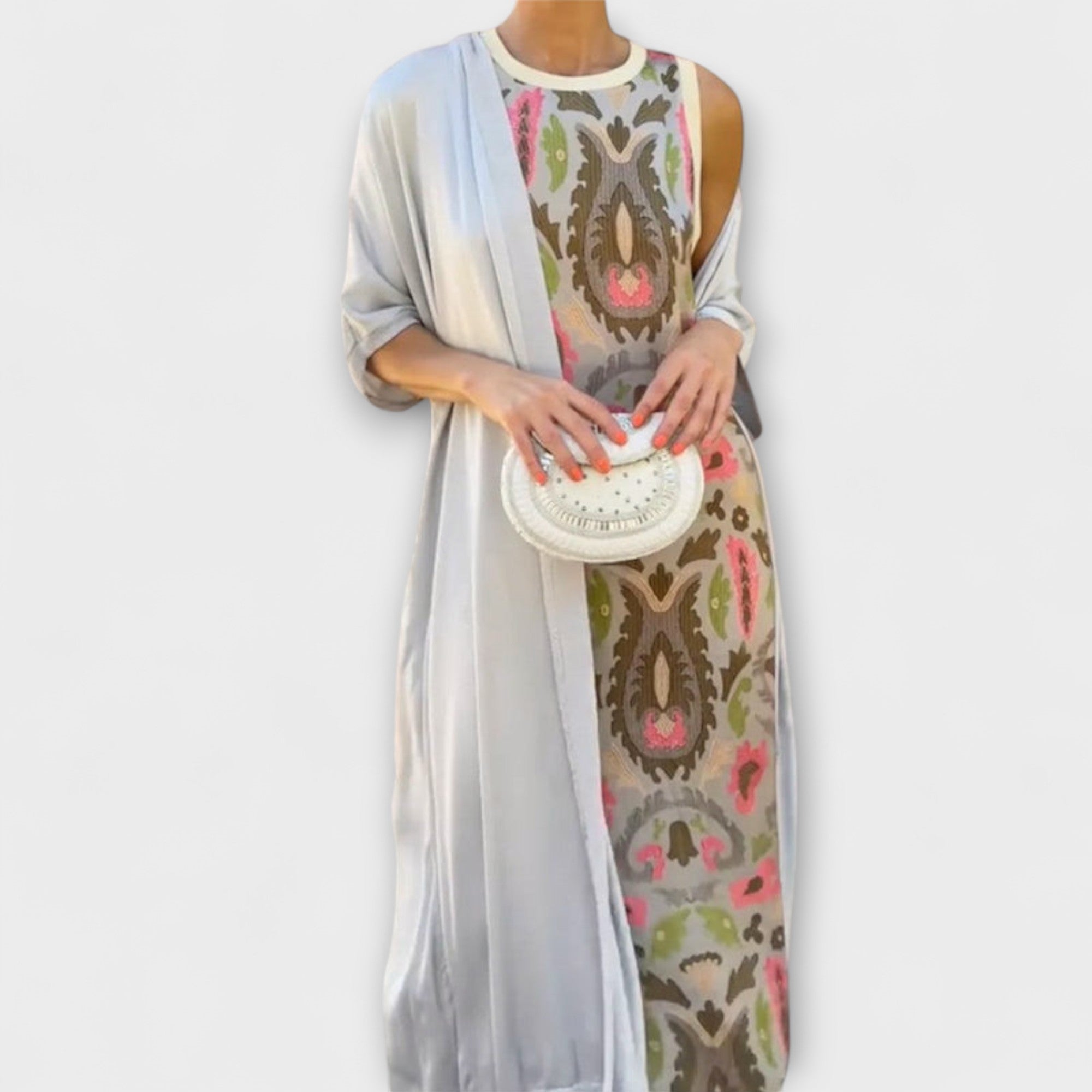 Selviane - Maxikleid mit passendem Cardigan Nora Zurich