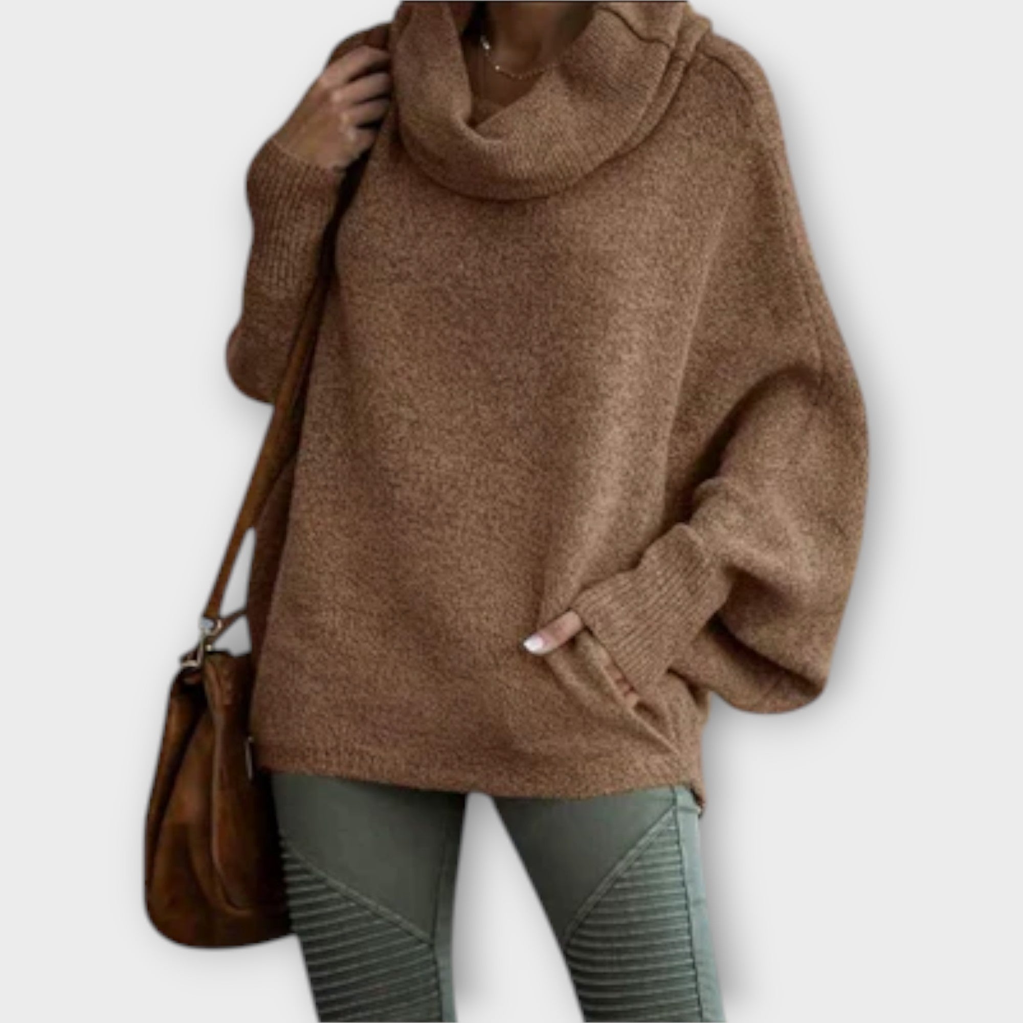 Eleganter Damenpullover im Schildkrötenmuster Nora Zurich
