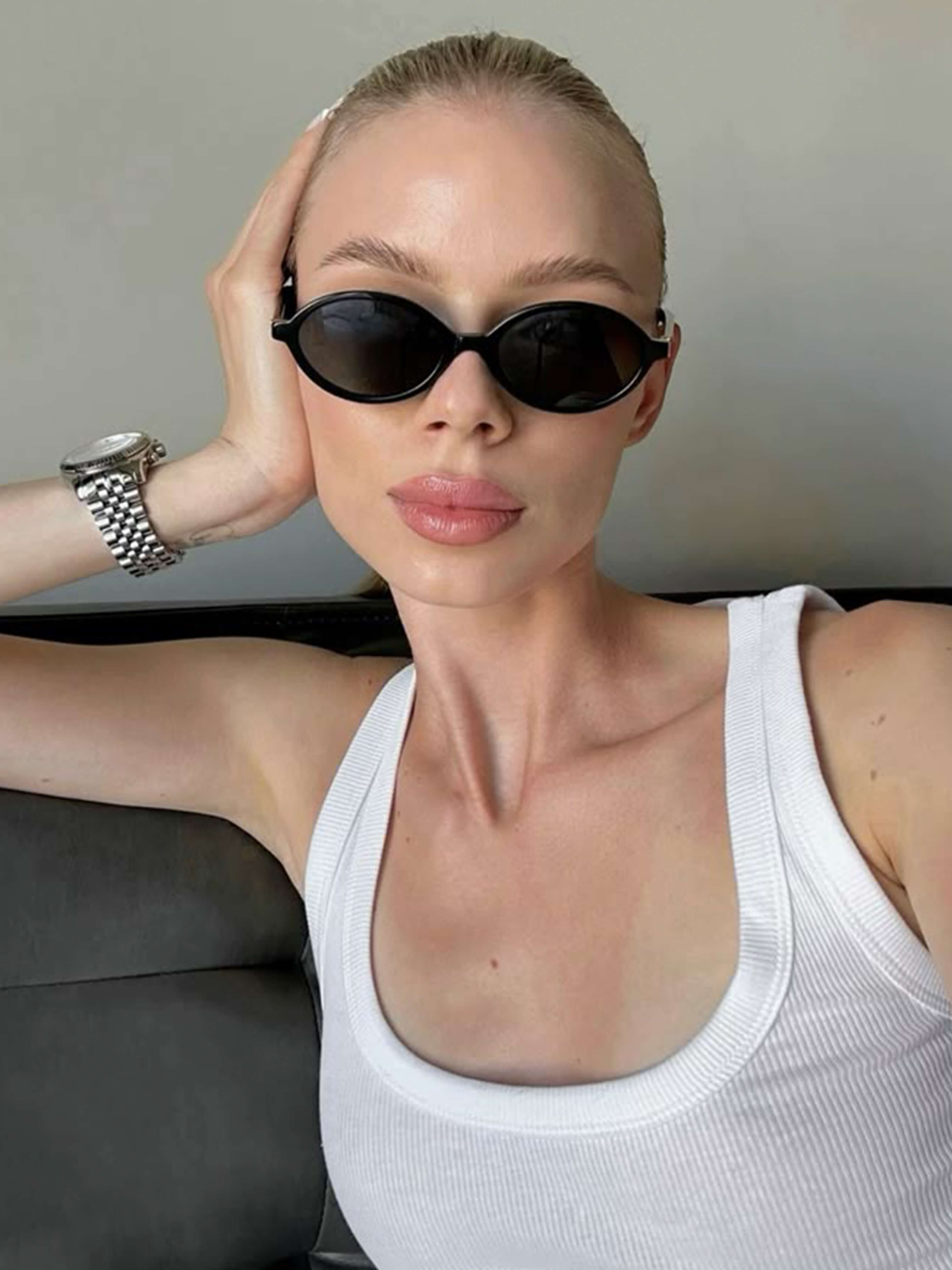 Clarence Oval Sonnenbrille Nora Zurich