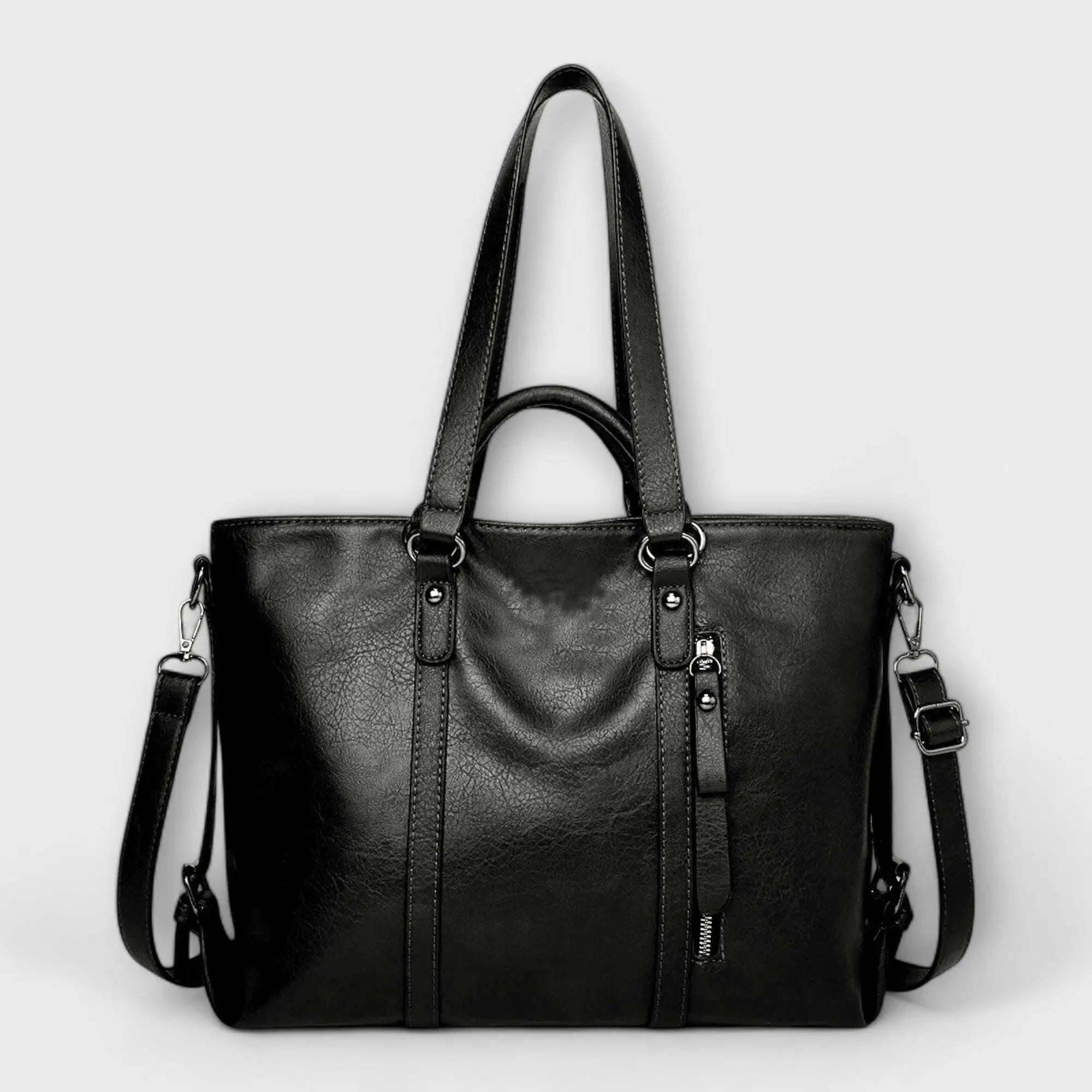 Nora. - Große Lederhandtasche Nora Zurich
