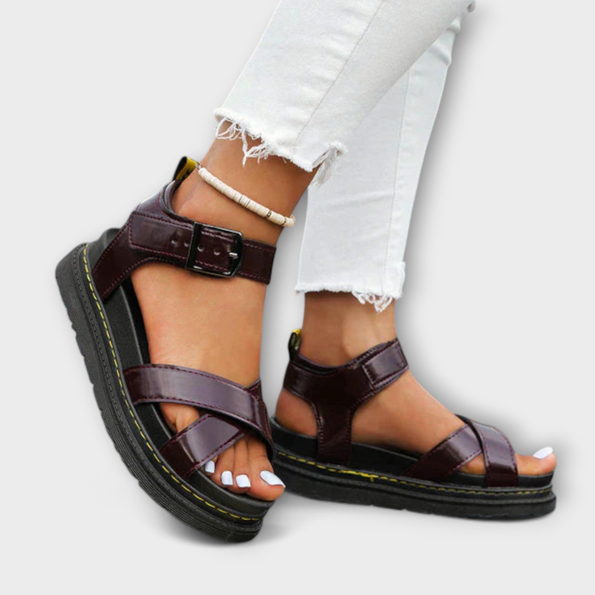 Rosa - Orthopädische Sportsandalen für Komfort und Unterstützung