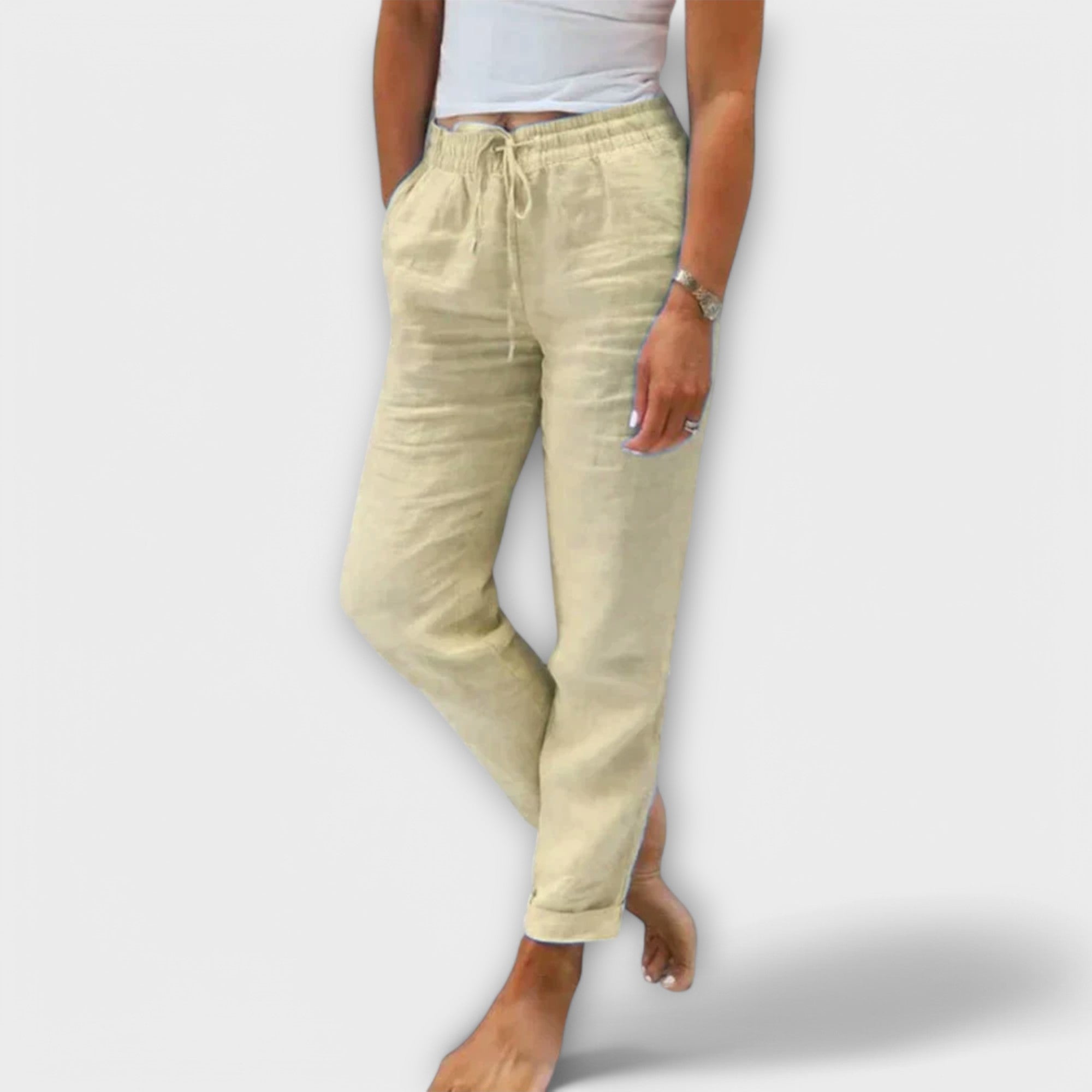 Stacy - Leichte Leinenhose Nora Zurich