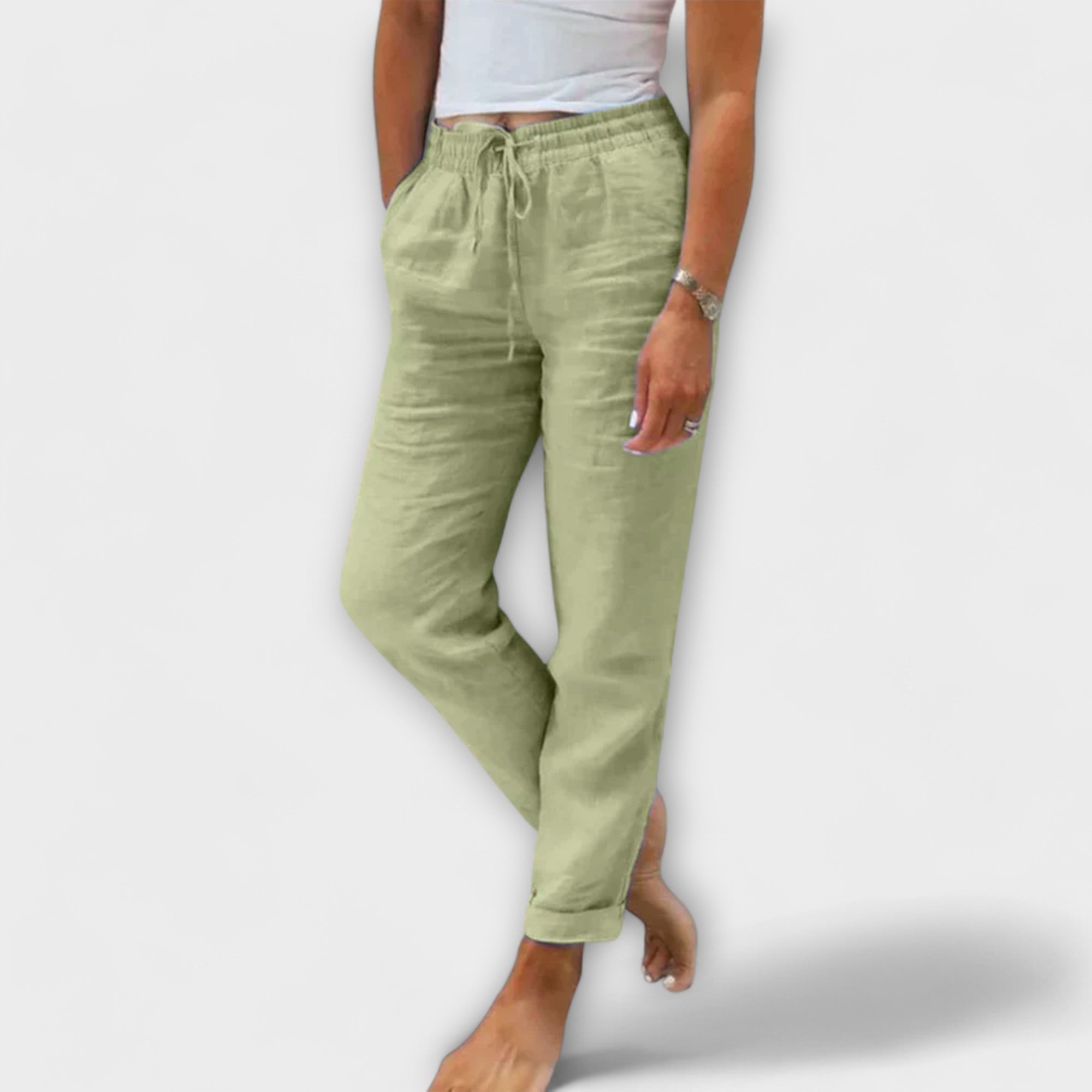 Stacy - Leichte Leinenhose Nora Zurich