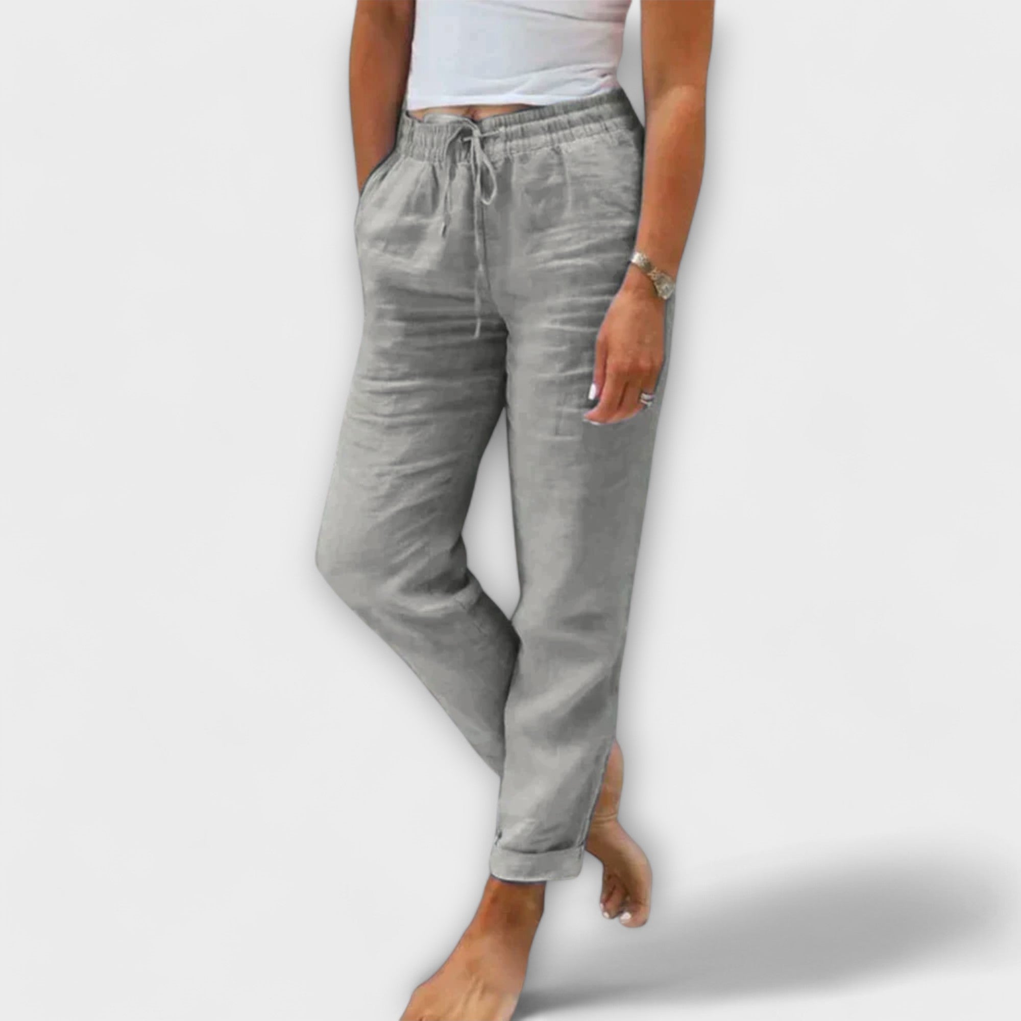 Stacy - Leichte Leinenhose Nora Zurich