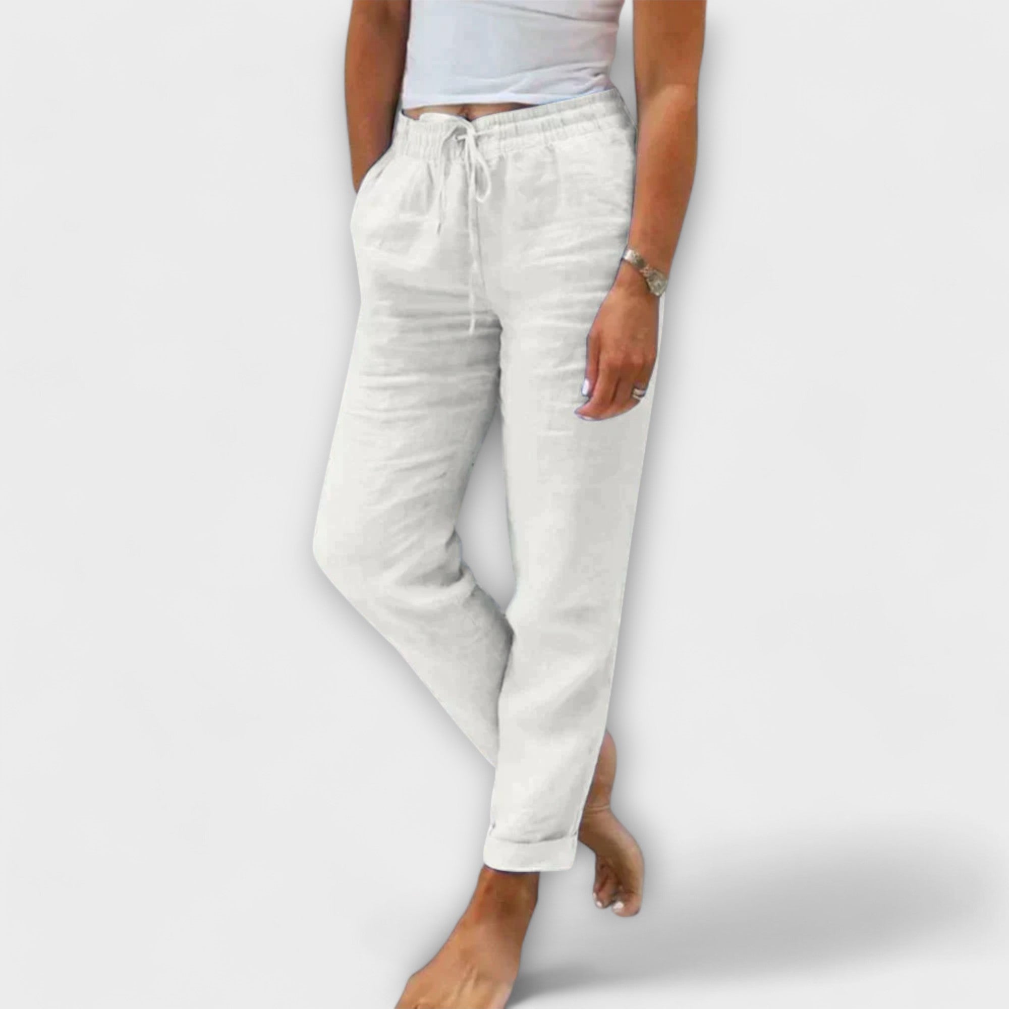 Stacy - Leichte Leinenhose Nora Zurich