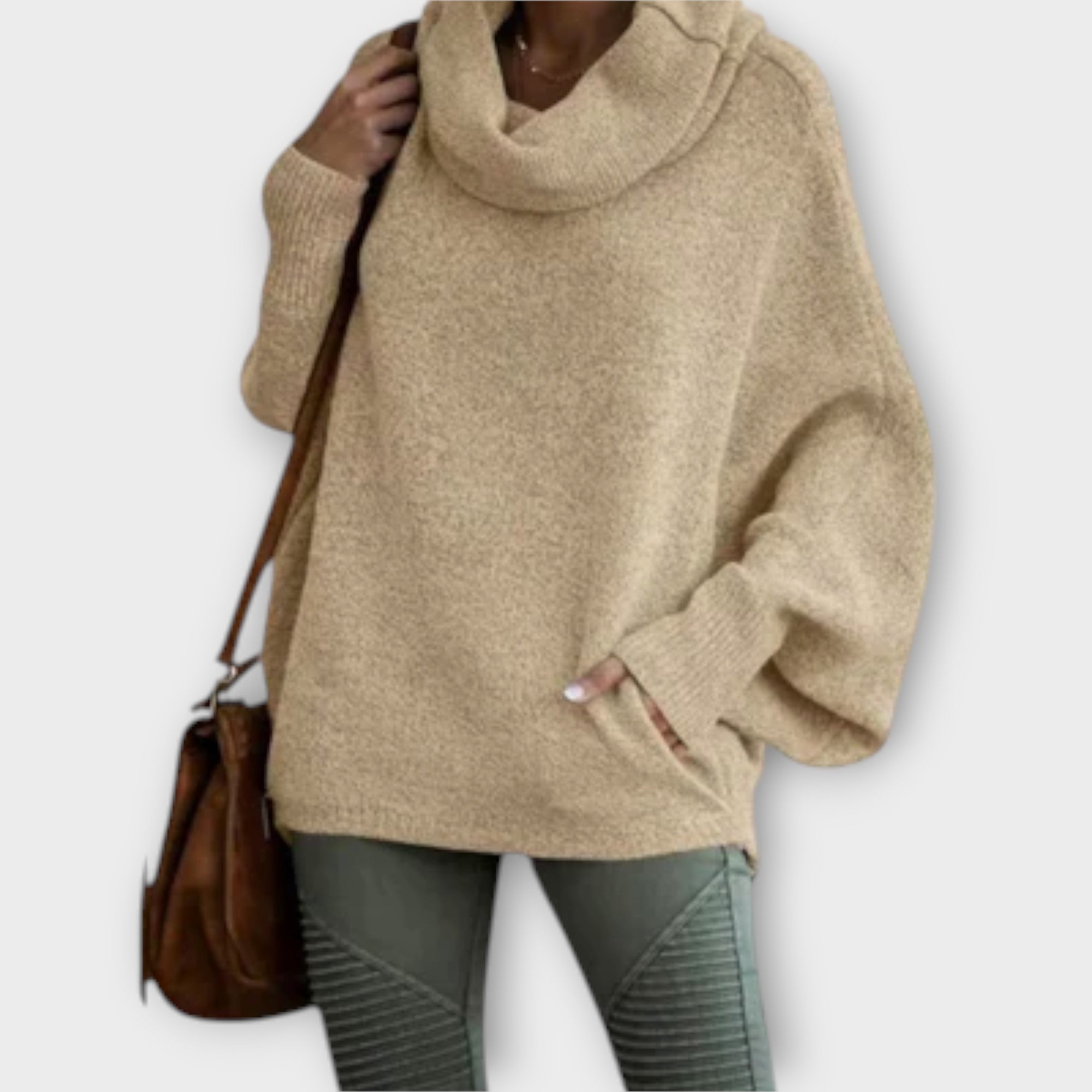 Eleganter Damenpullover im Schildkrötenmuster Nora Zurich