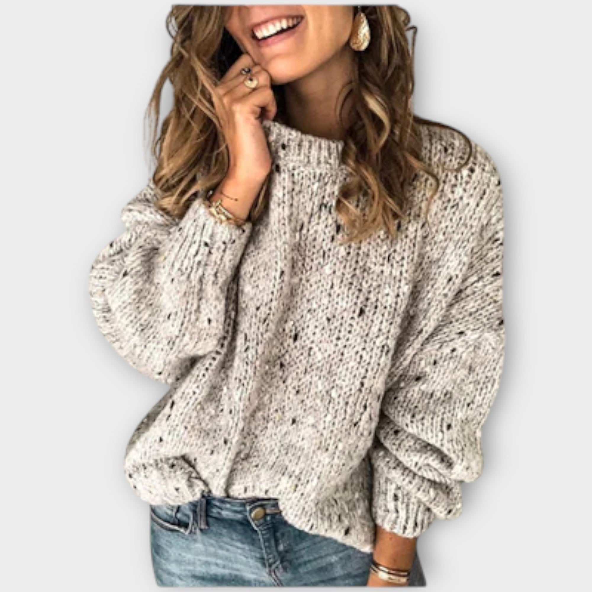 Gemütlicher Retro-Pullover