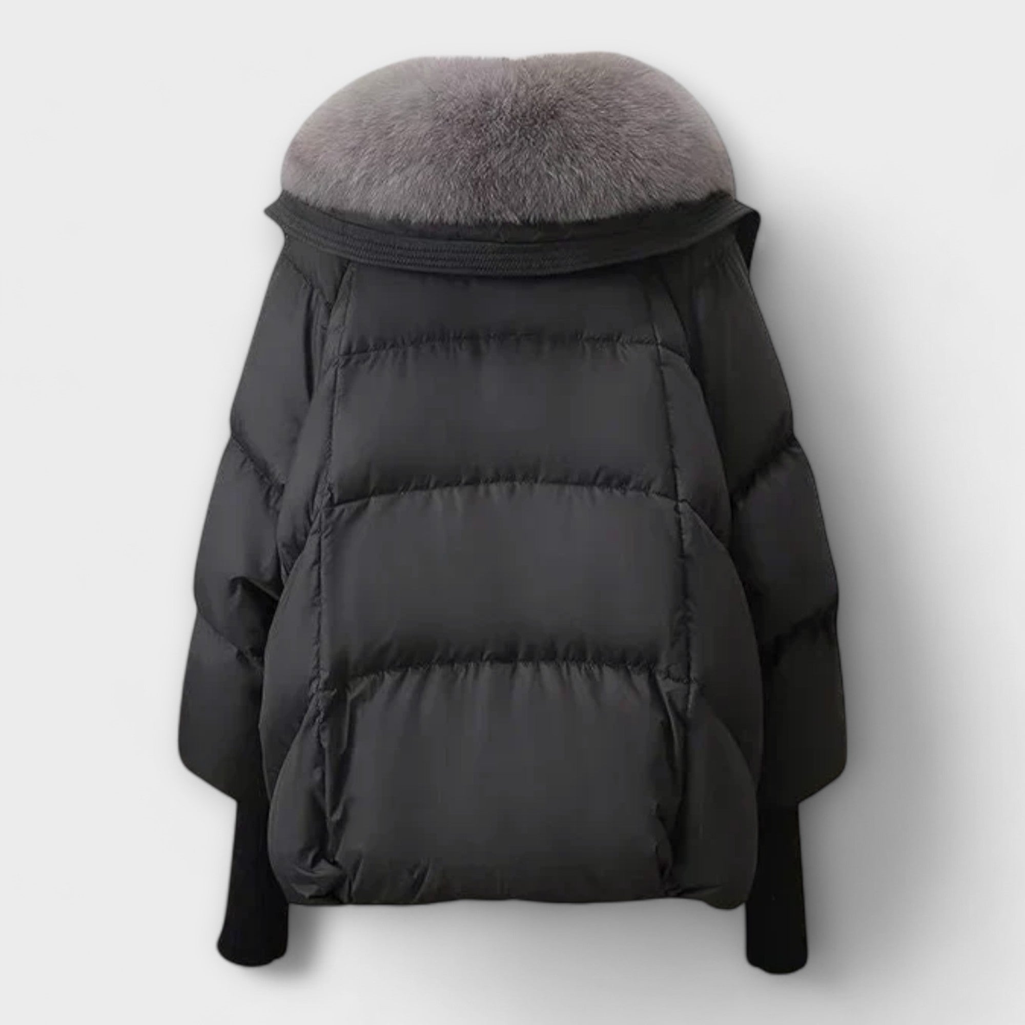 Lucyna - Elegante Jacke mit Fellfutter