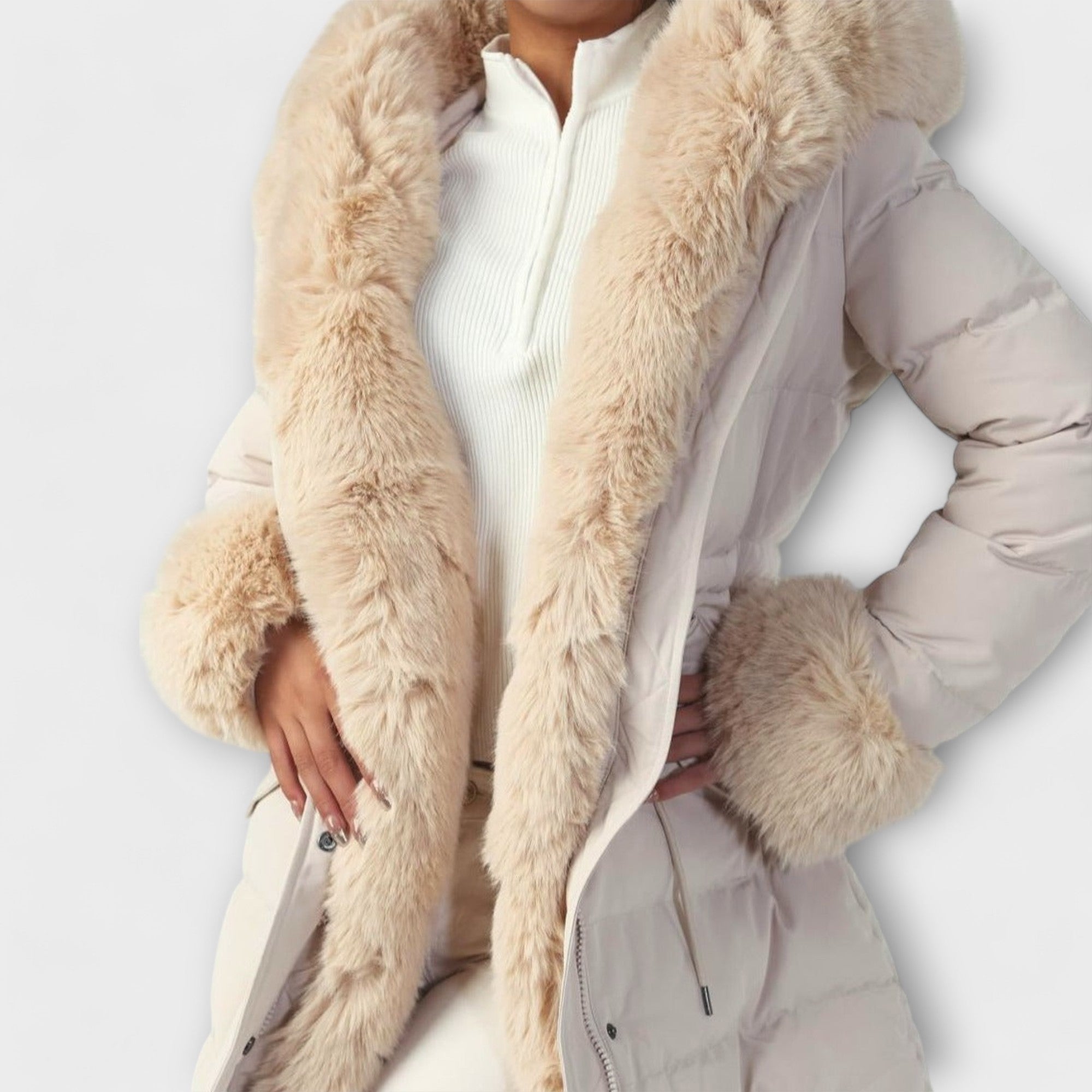 Loa - Gepolsterter Premium-Mantel Nora Zurich