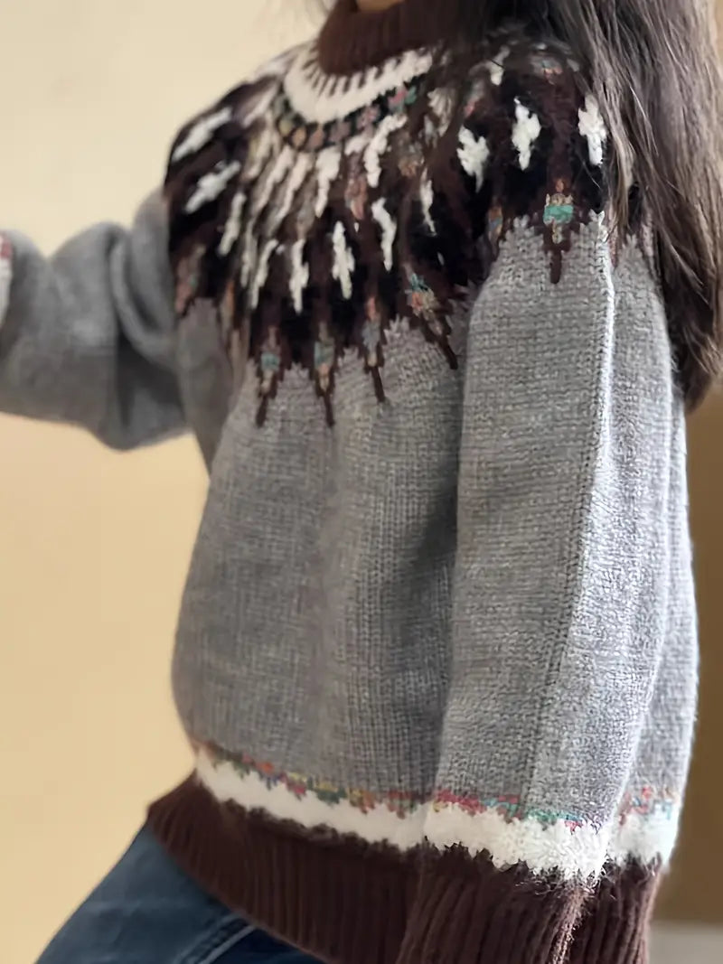 Fleecegefütterter Pullover für Kinder mit gemütlichem Gefühl