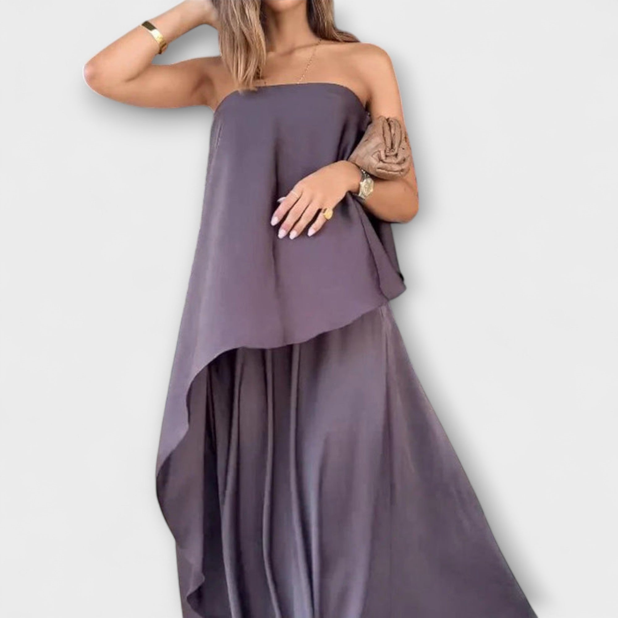 Ruby - Schickes ärmelloses Bandeau-Top und Rock Nora Zurich