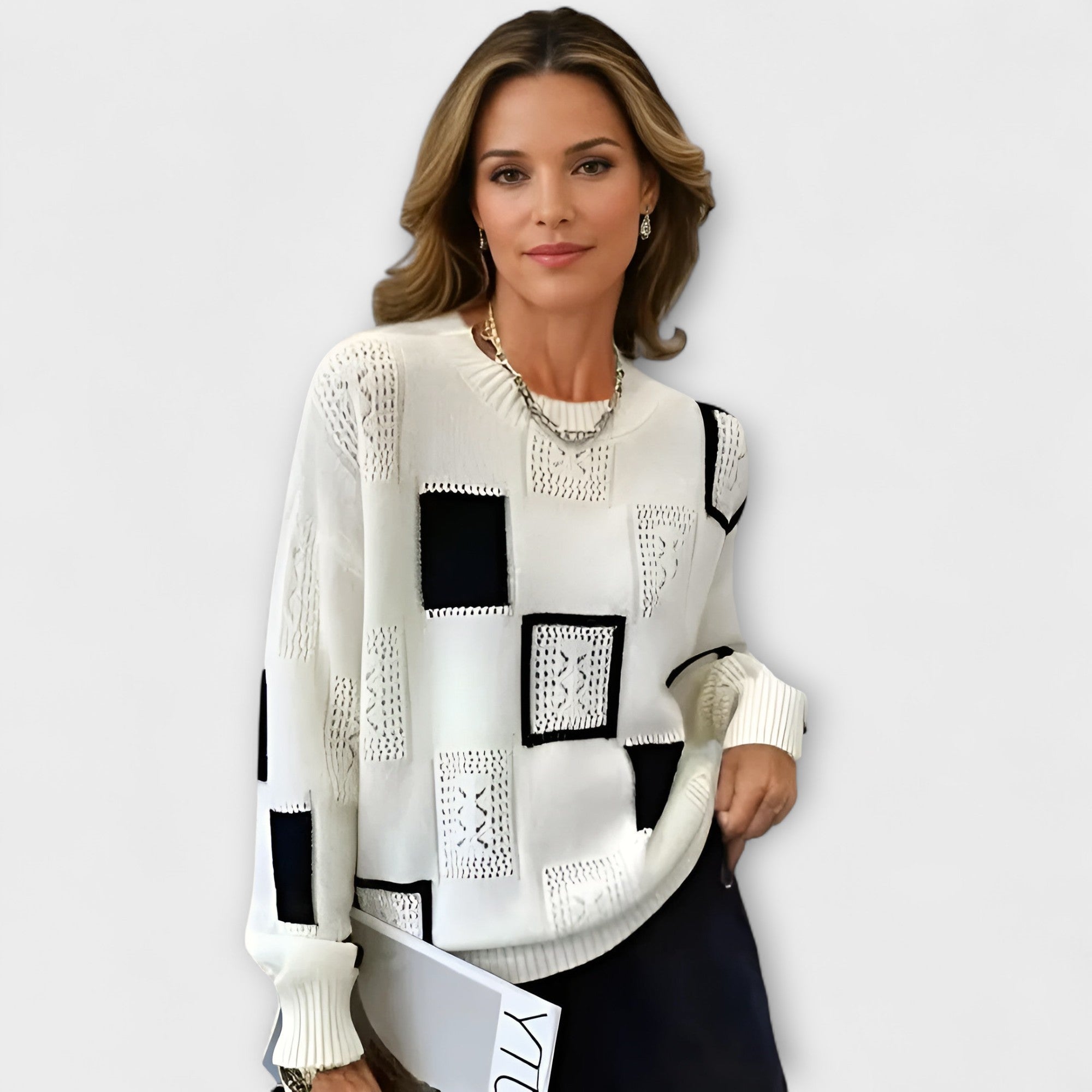 Reya - Flatternder Zeitloser Pullover
