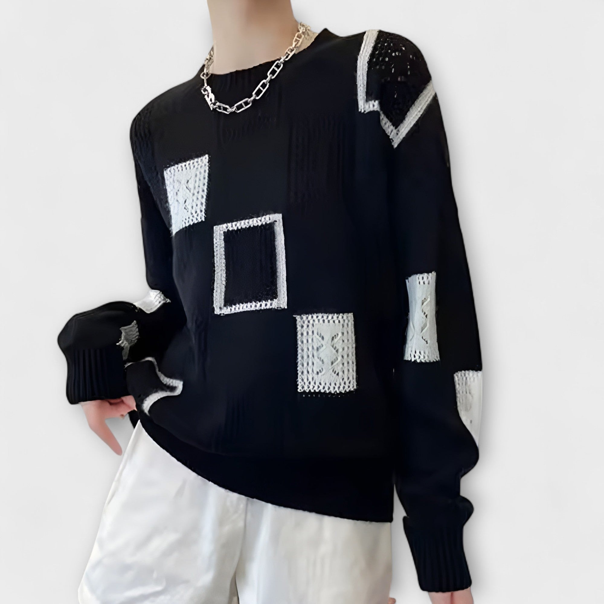 Reya - Flatternder Zeitloser Pullover