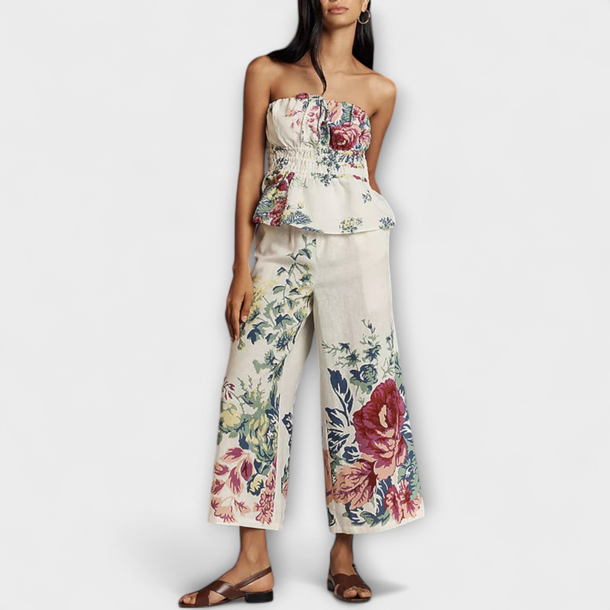 Indigo - Sommer Blumenmuster Set Nora Zurich