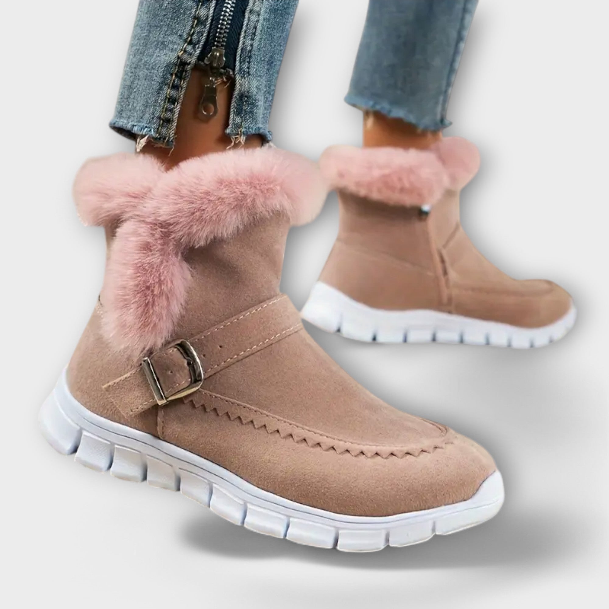 Warme gefütterte Chelsea-Stiefel
